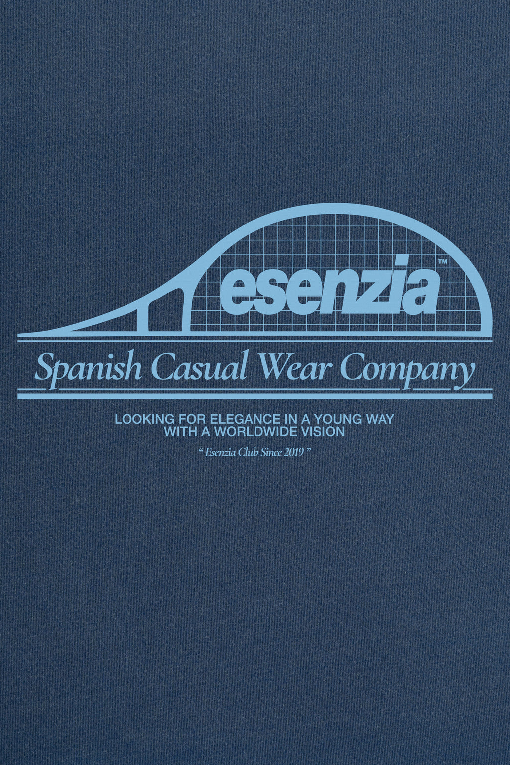 BLUE RUNWAY TEE