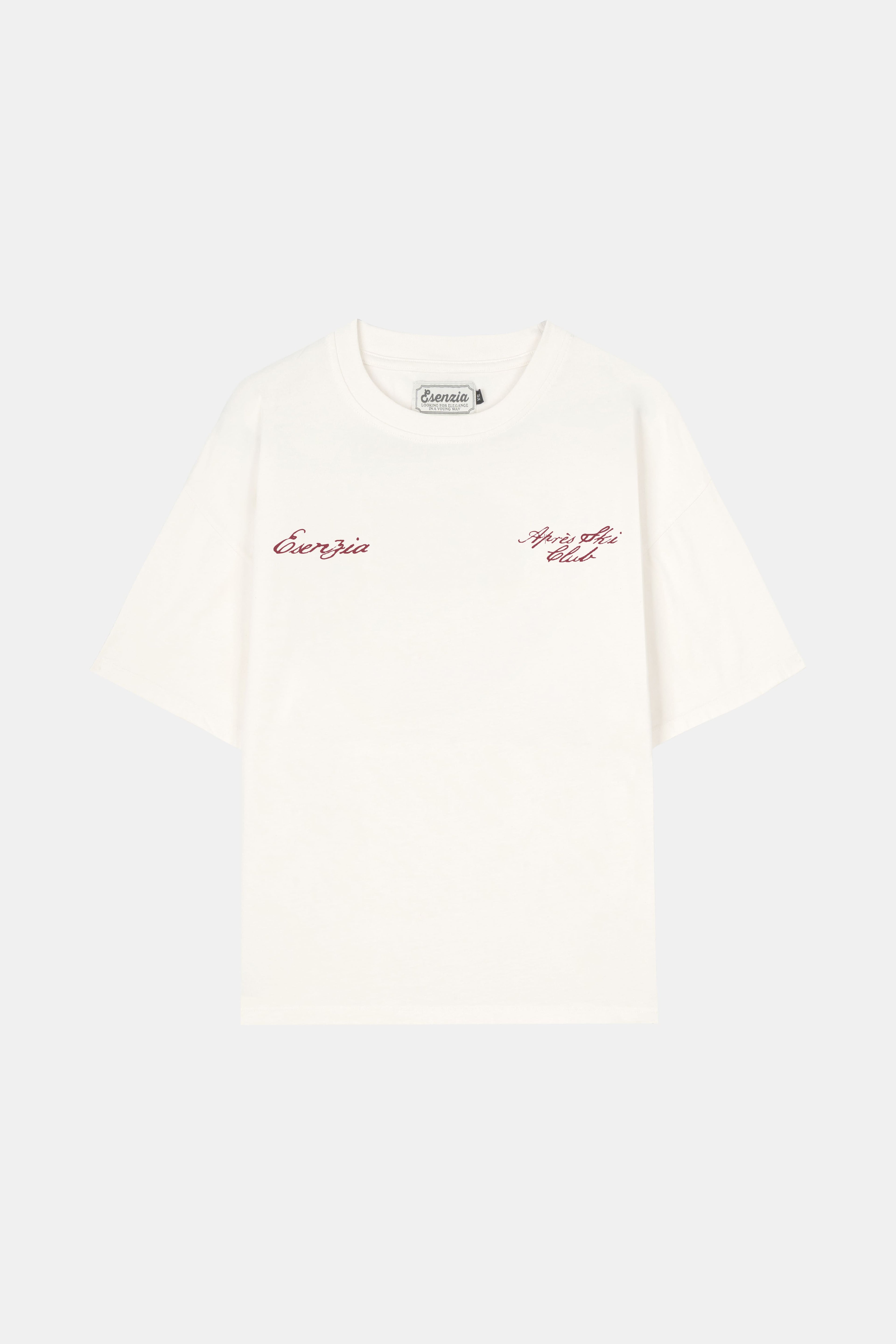 WHITE REFLEX TEE