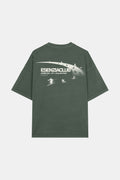 GREEN SNOW TEE