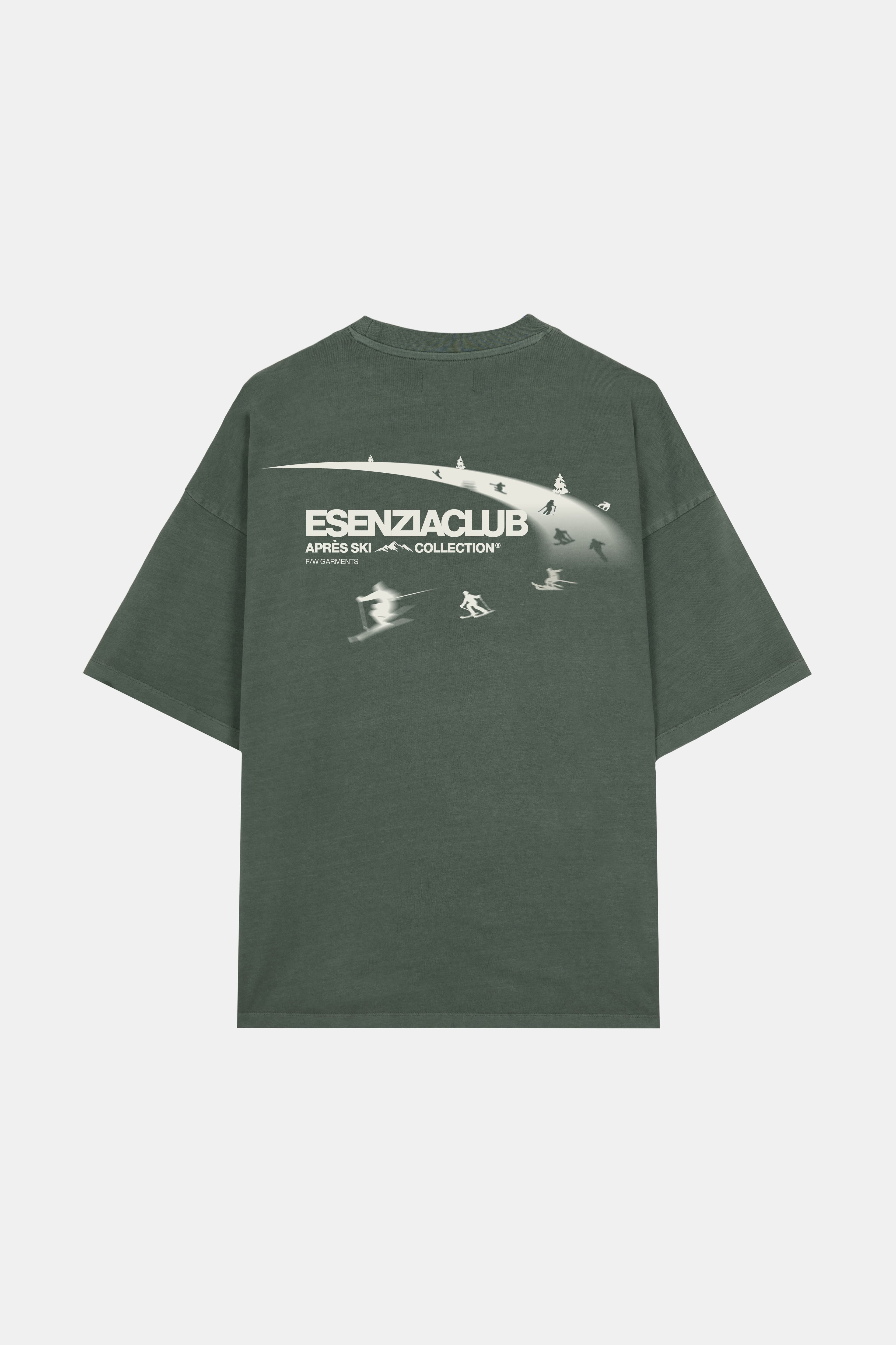 GREEN SNOW TEE