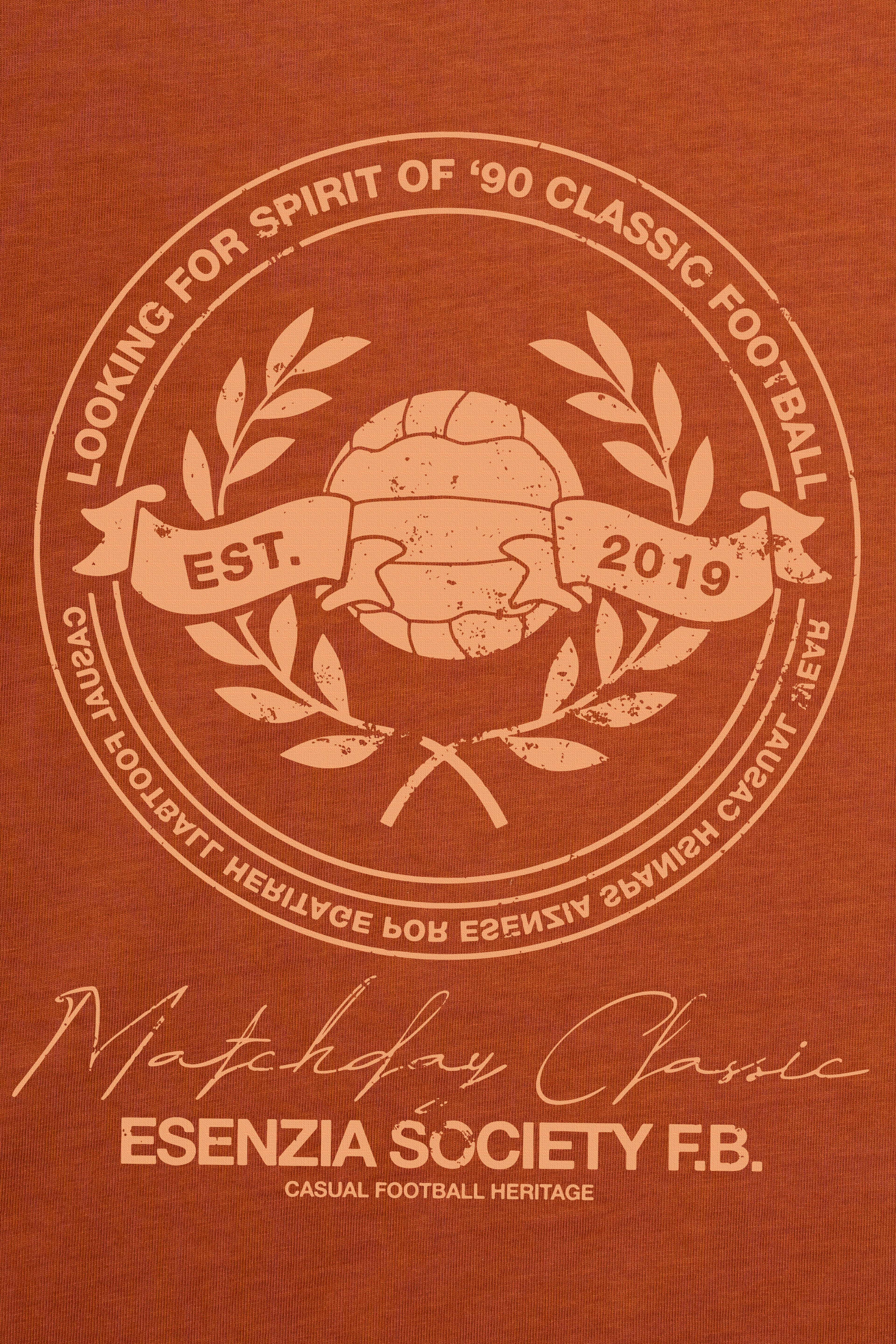ORANGE MATCHDAY TEE