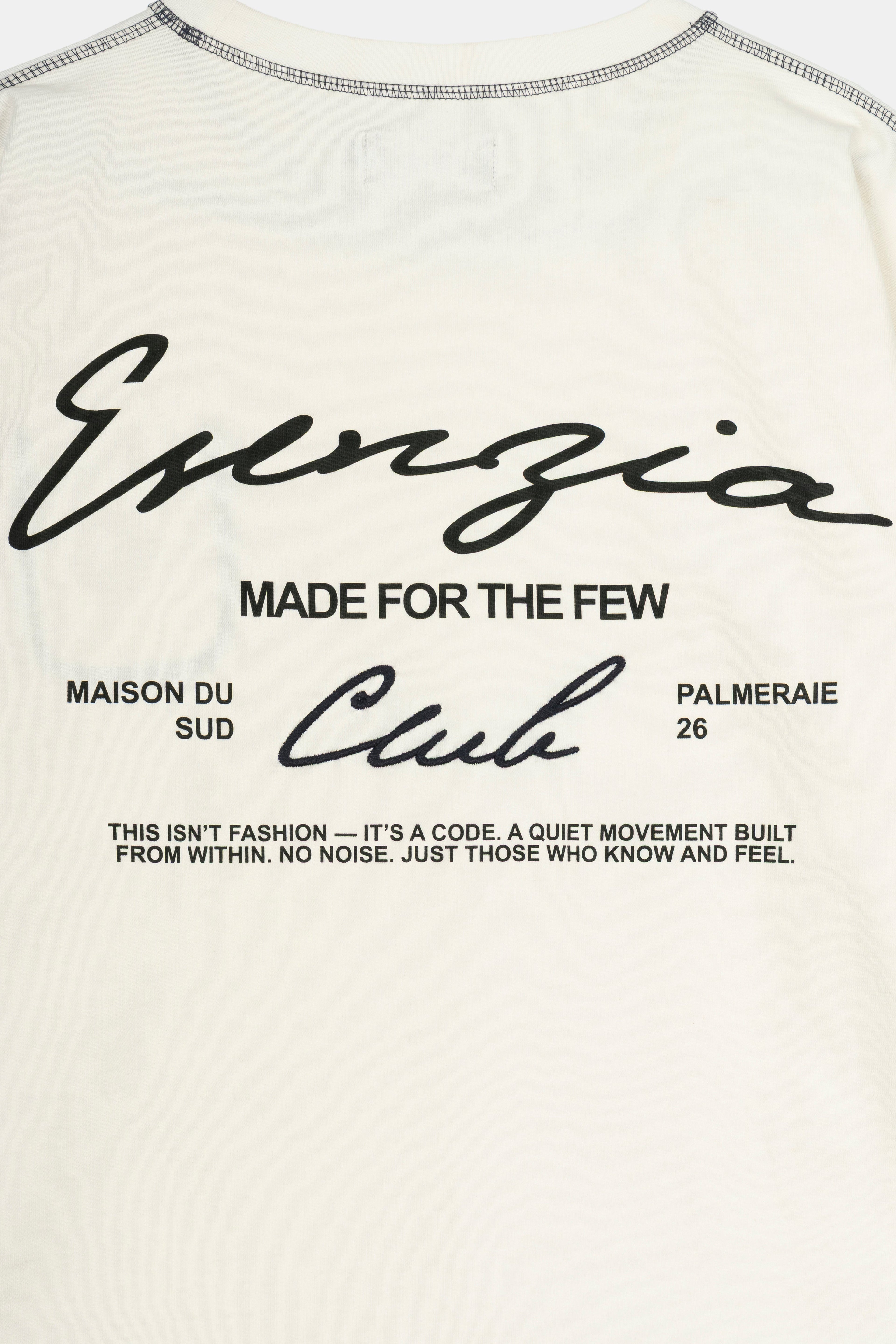HEAVYWEIGHT WHITE STITCH TEE