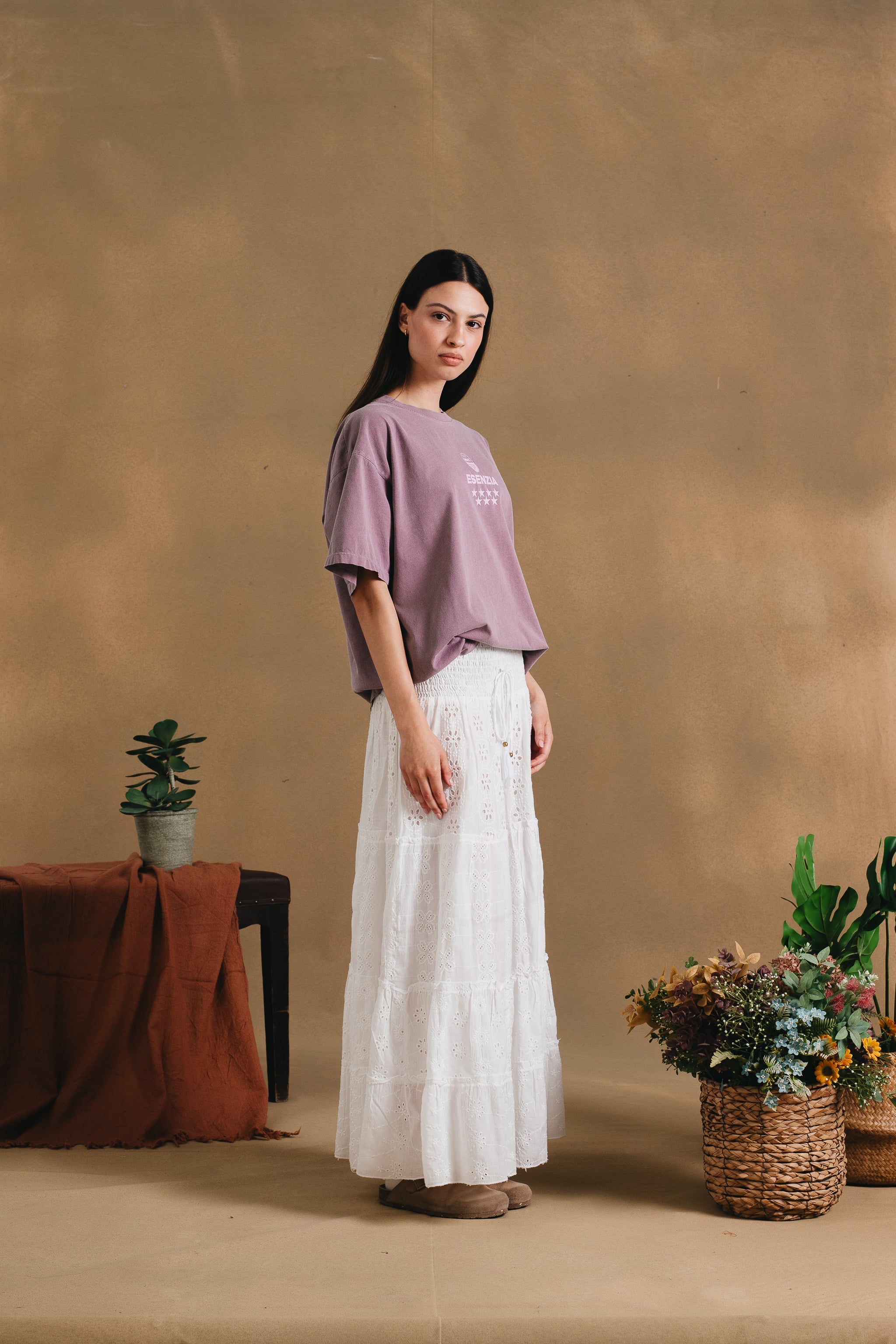 MAUVE ROYAL TEE