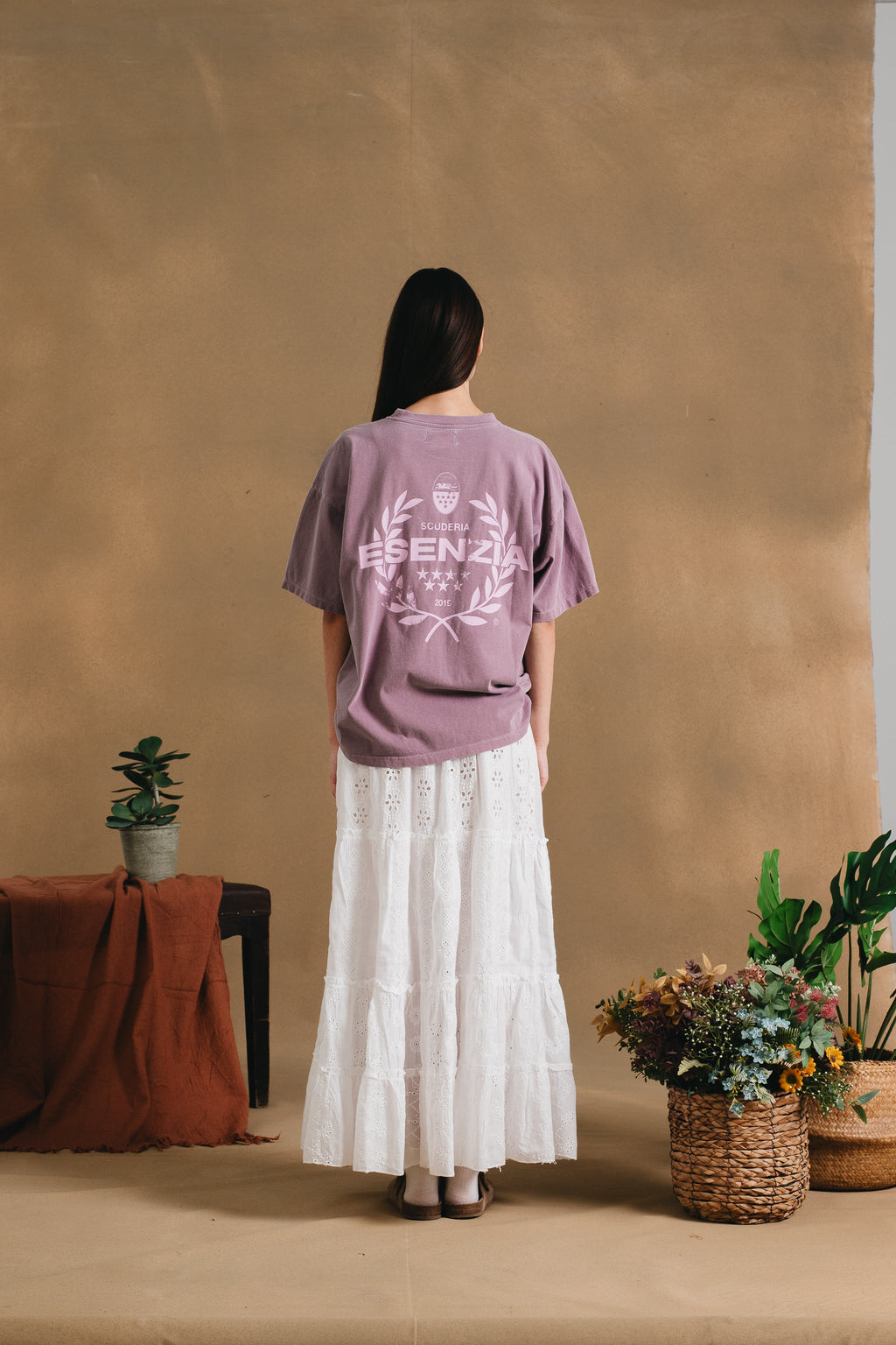 MAUVE ROYAL TEE