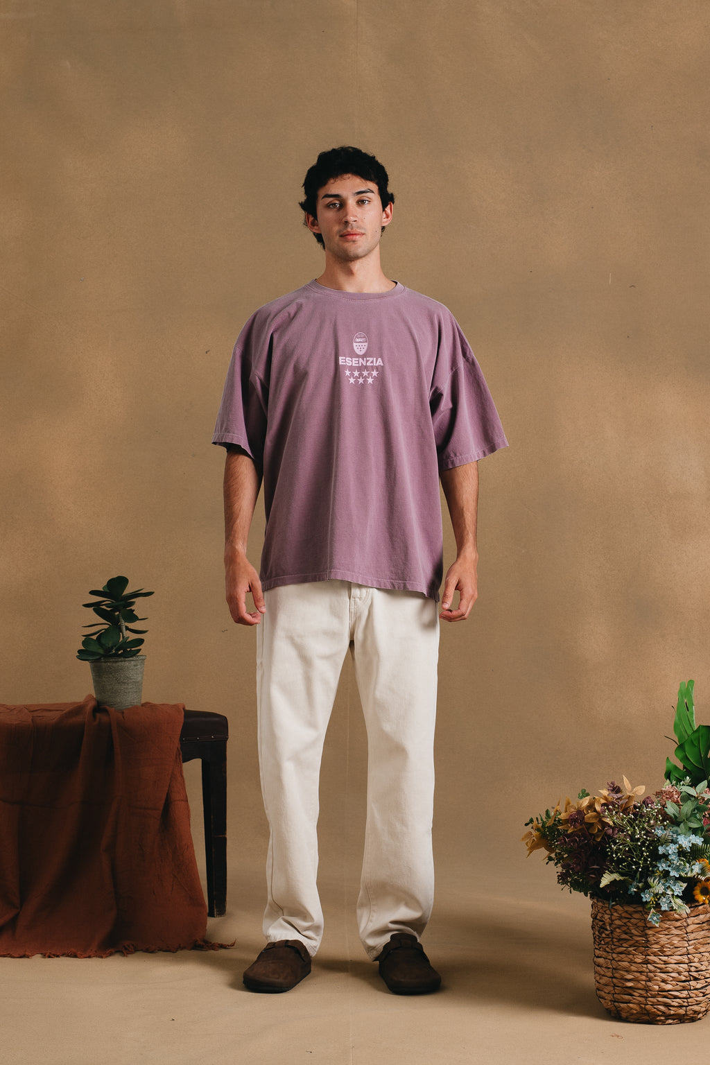 MAUVE ROYAL TEE