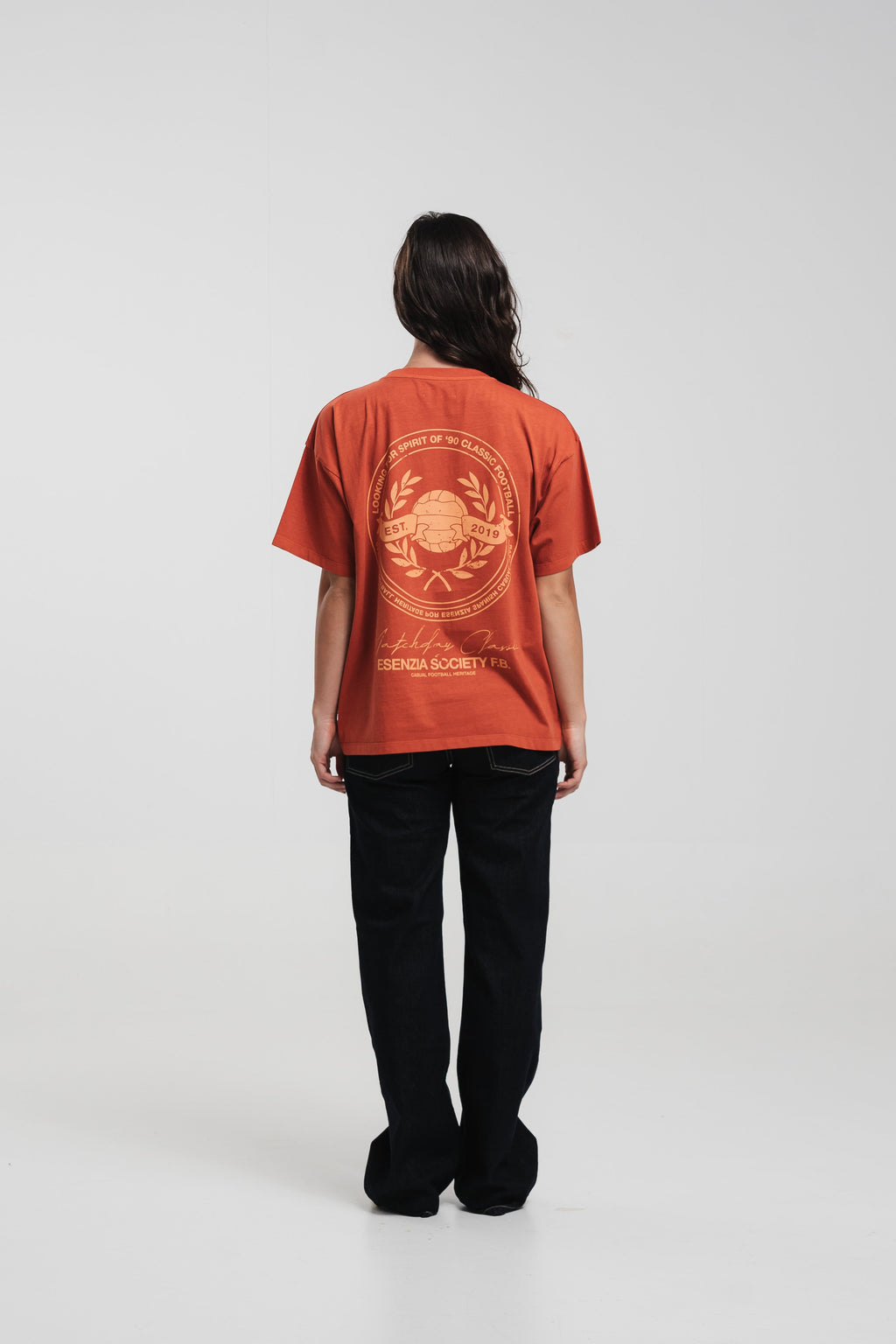 ORANGE MATCHDAY TEE