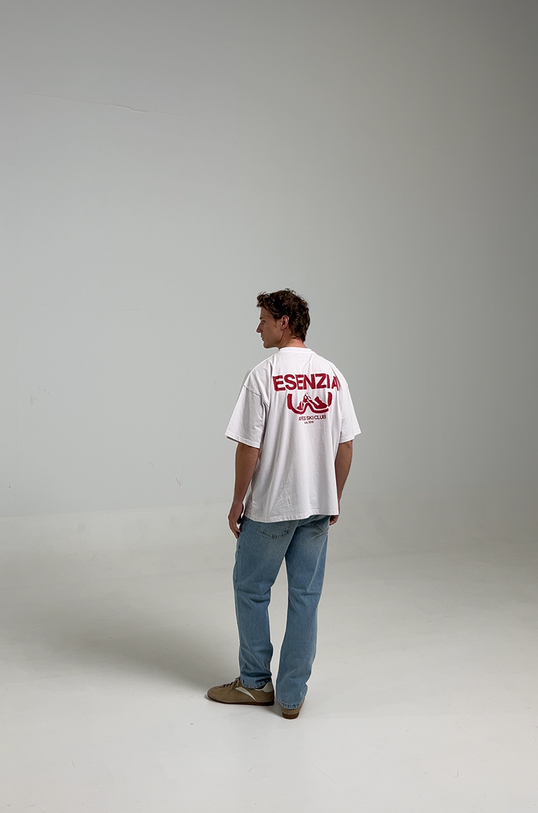 WHITE REFLEX TEE