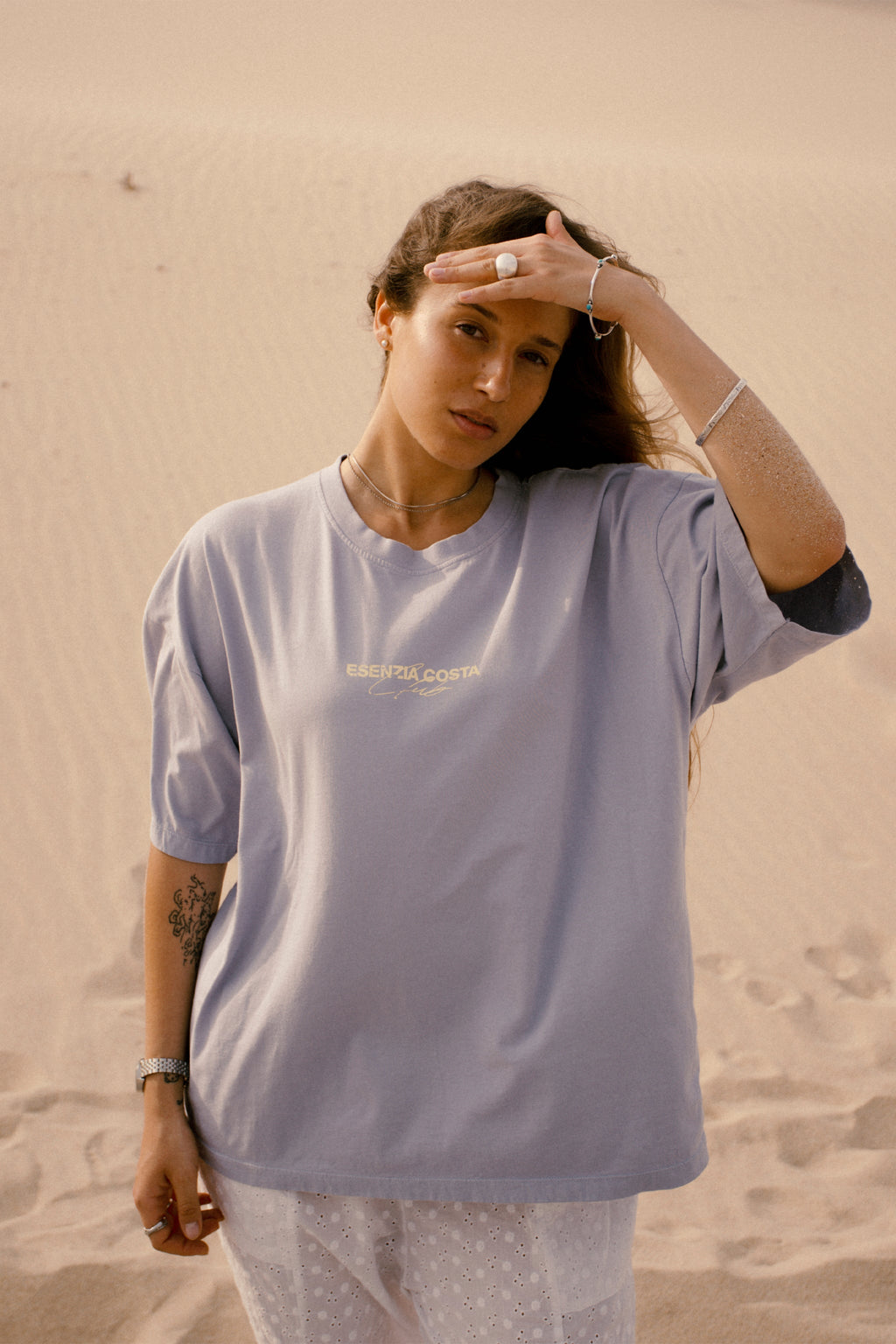 PURPLE CALA TEE
