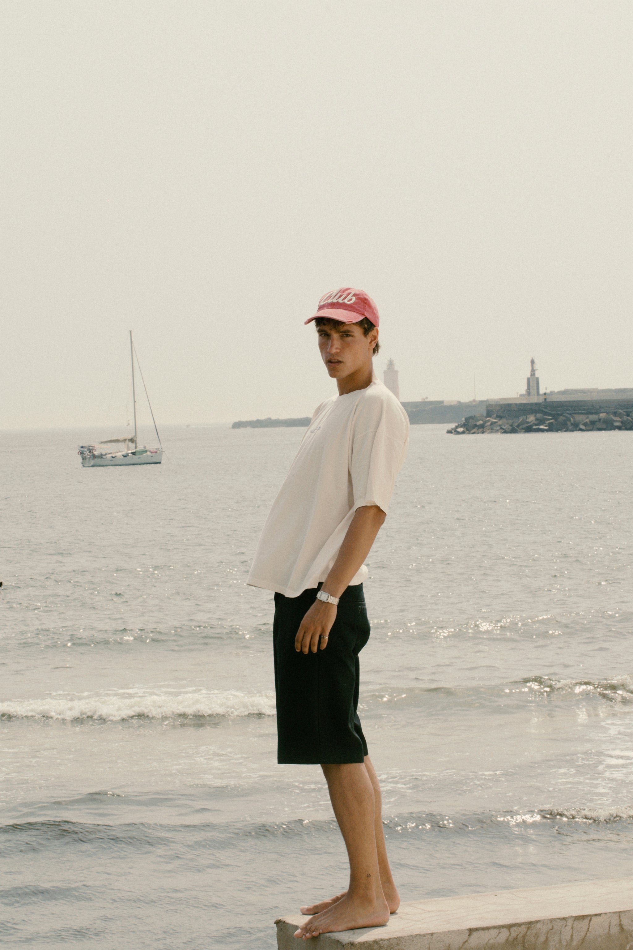 WHITE CALA TEE