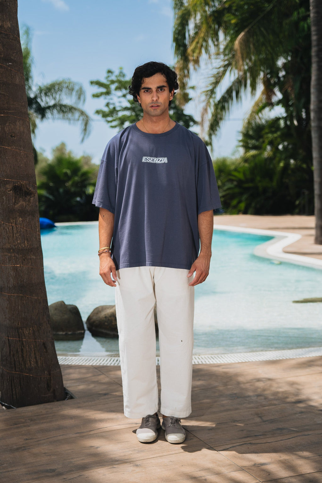 NAVY BEYOND TEE