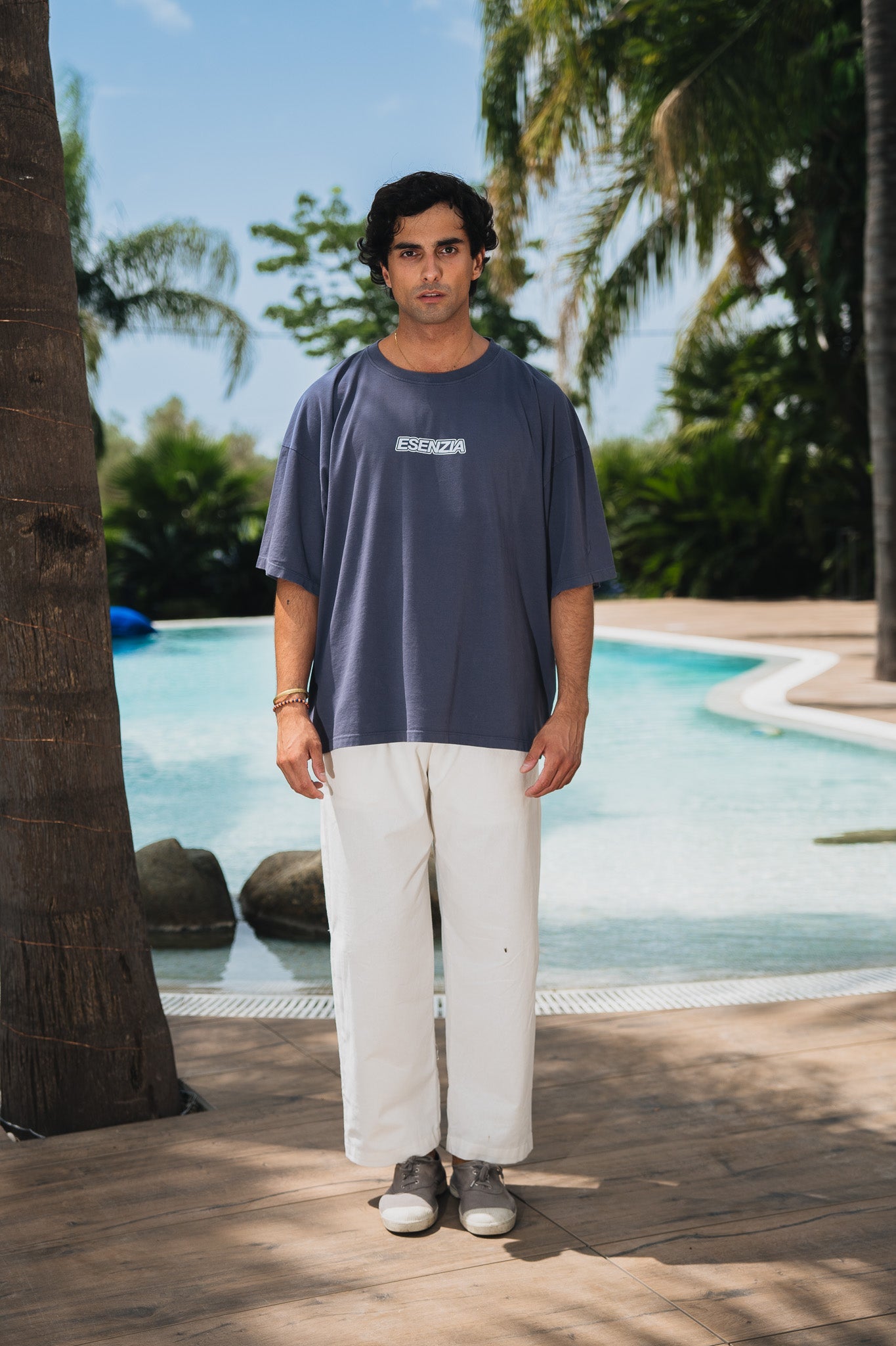 NAVY BEYOND TEE