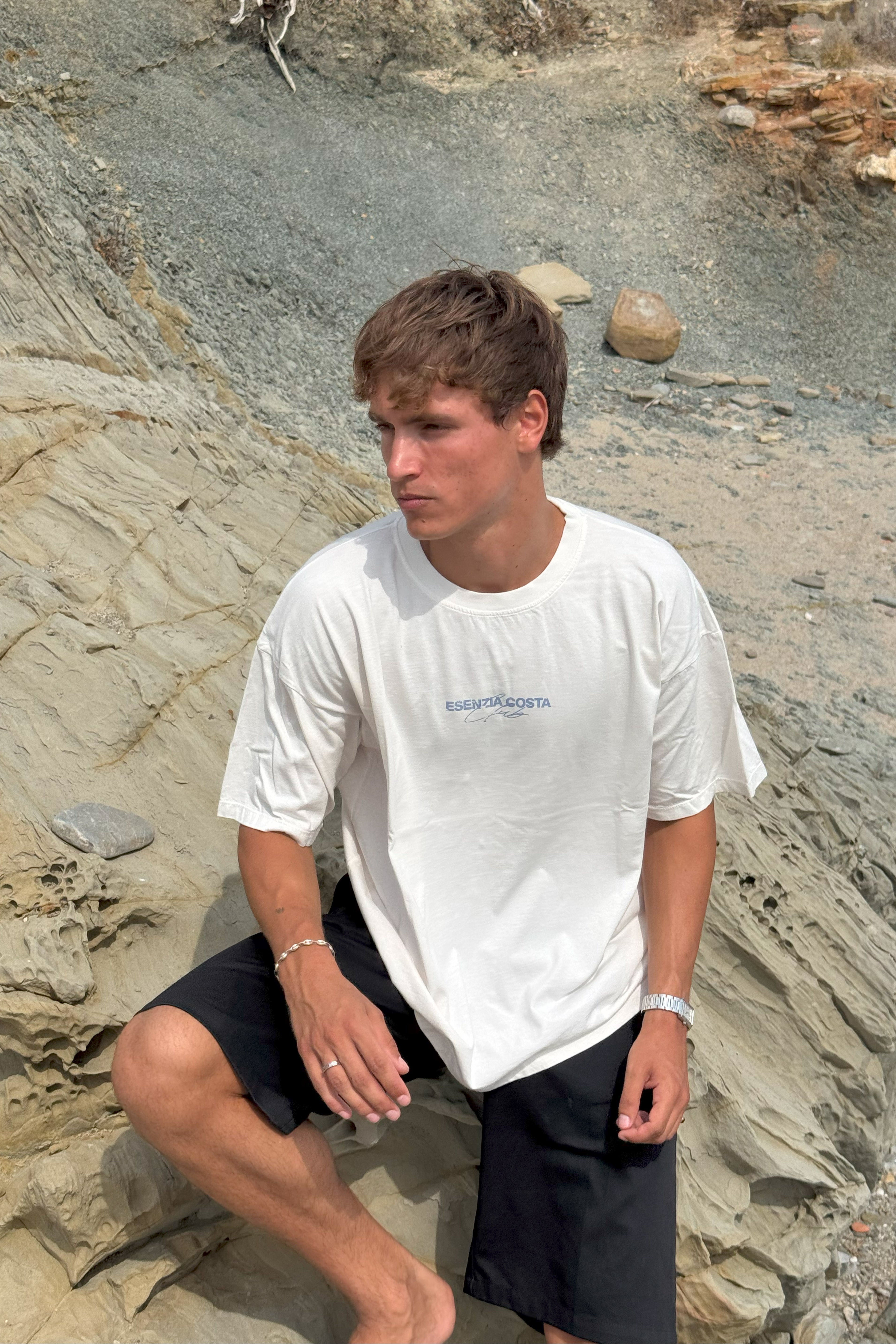 WHITE CALA TEE