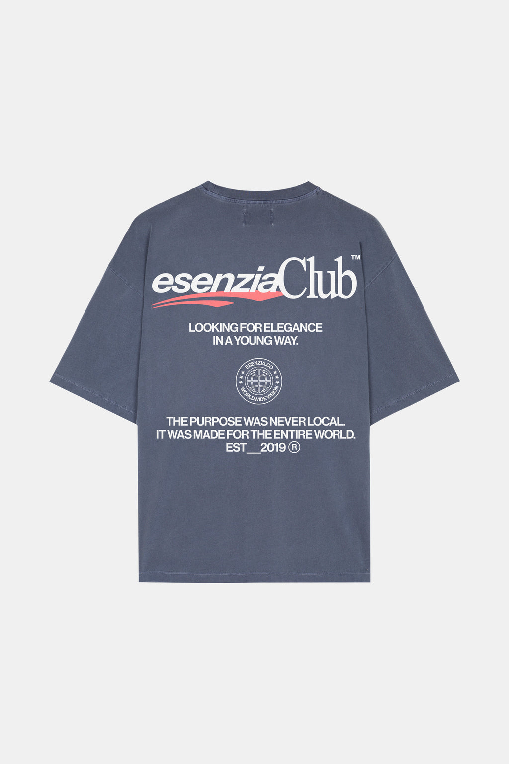 GREY TIMANFAYA TEE