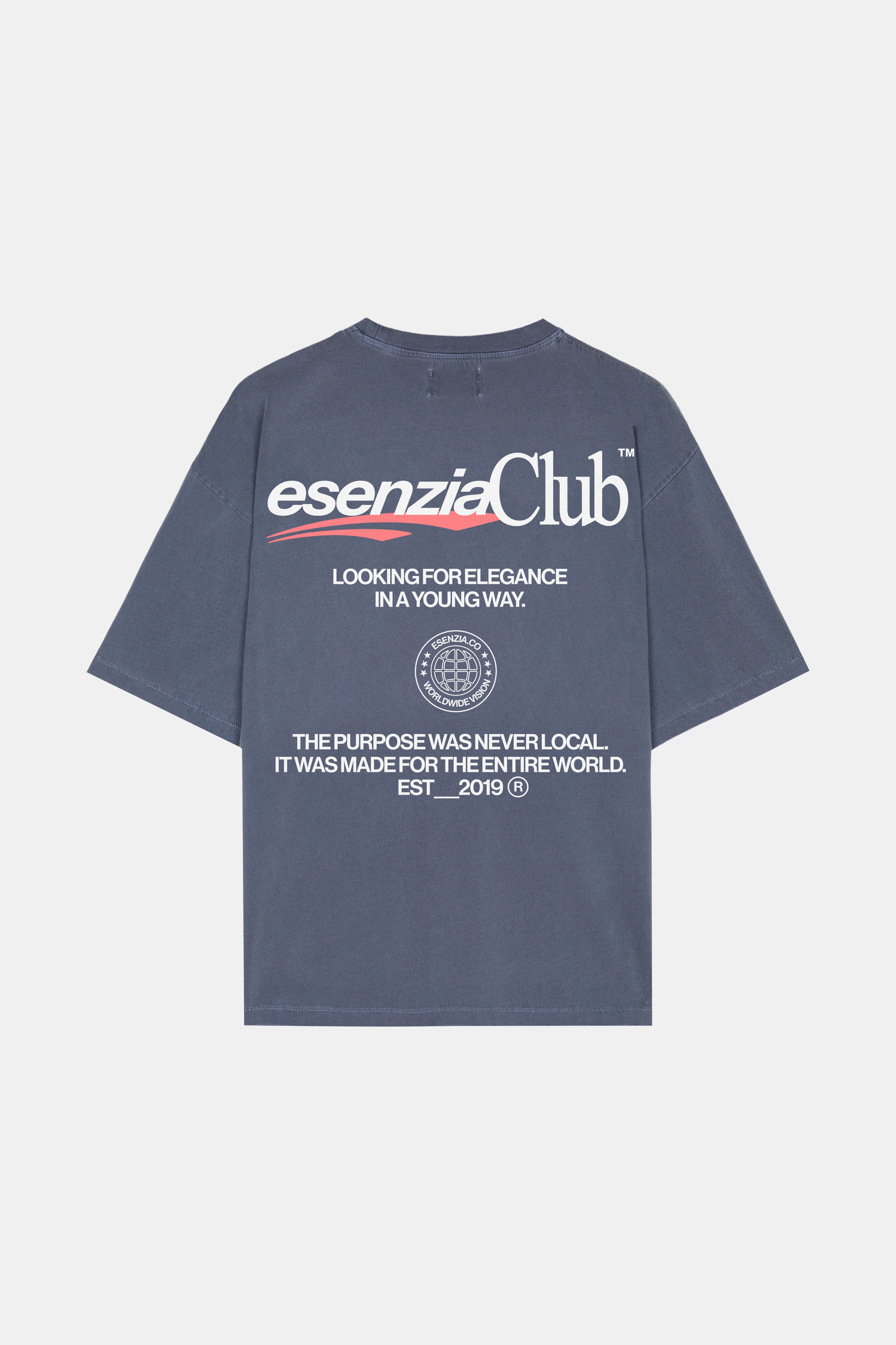 GREY TIMANFAYA TEE