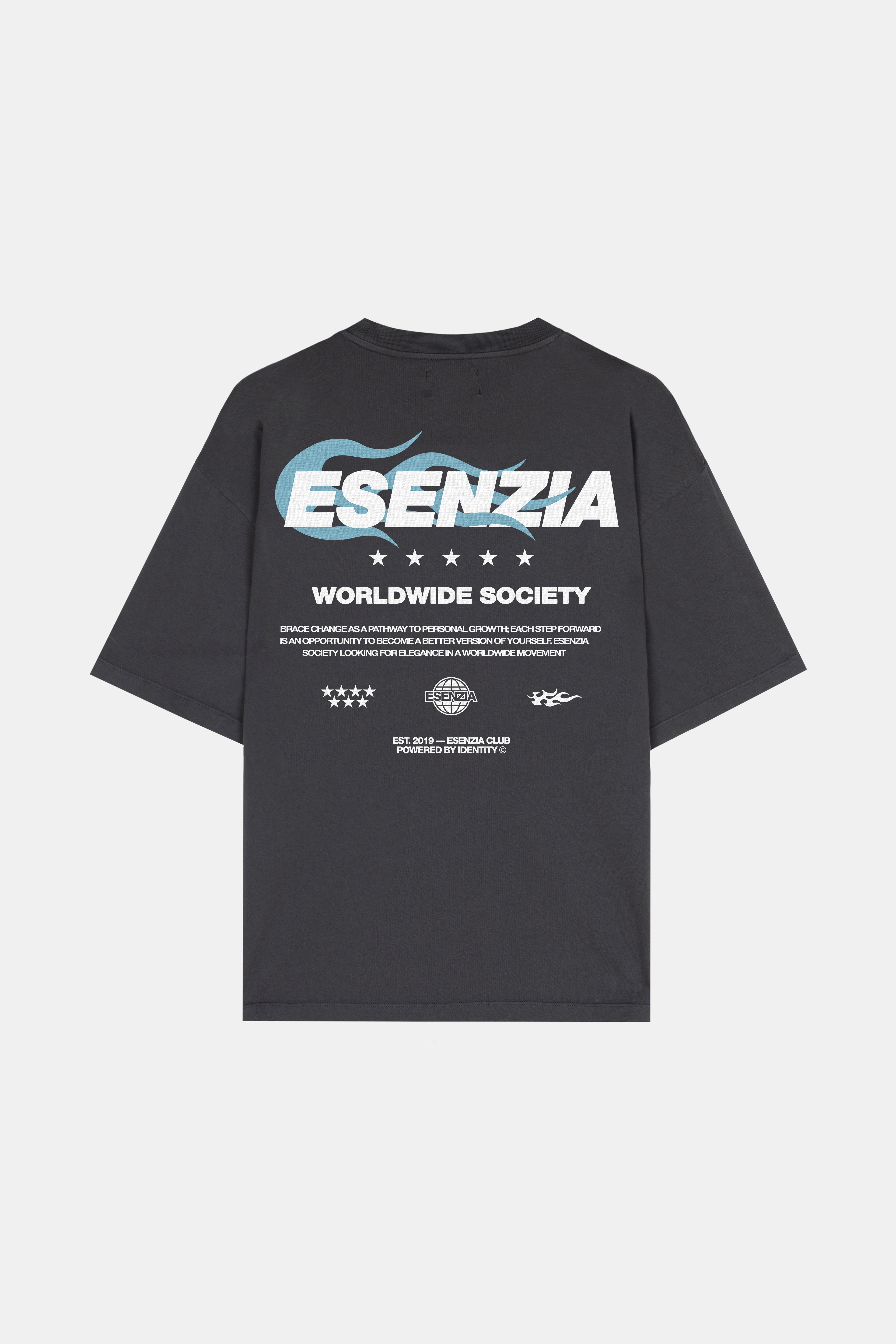 BLACK VOLCANO TEE