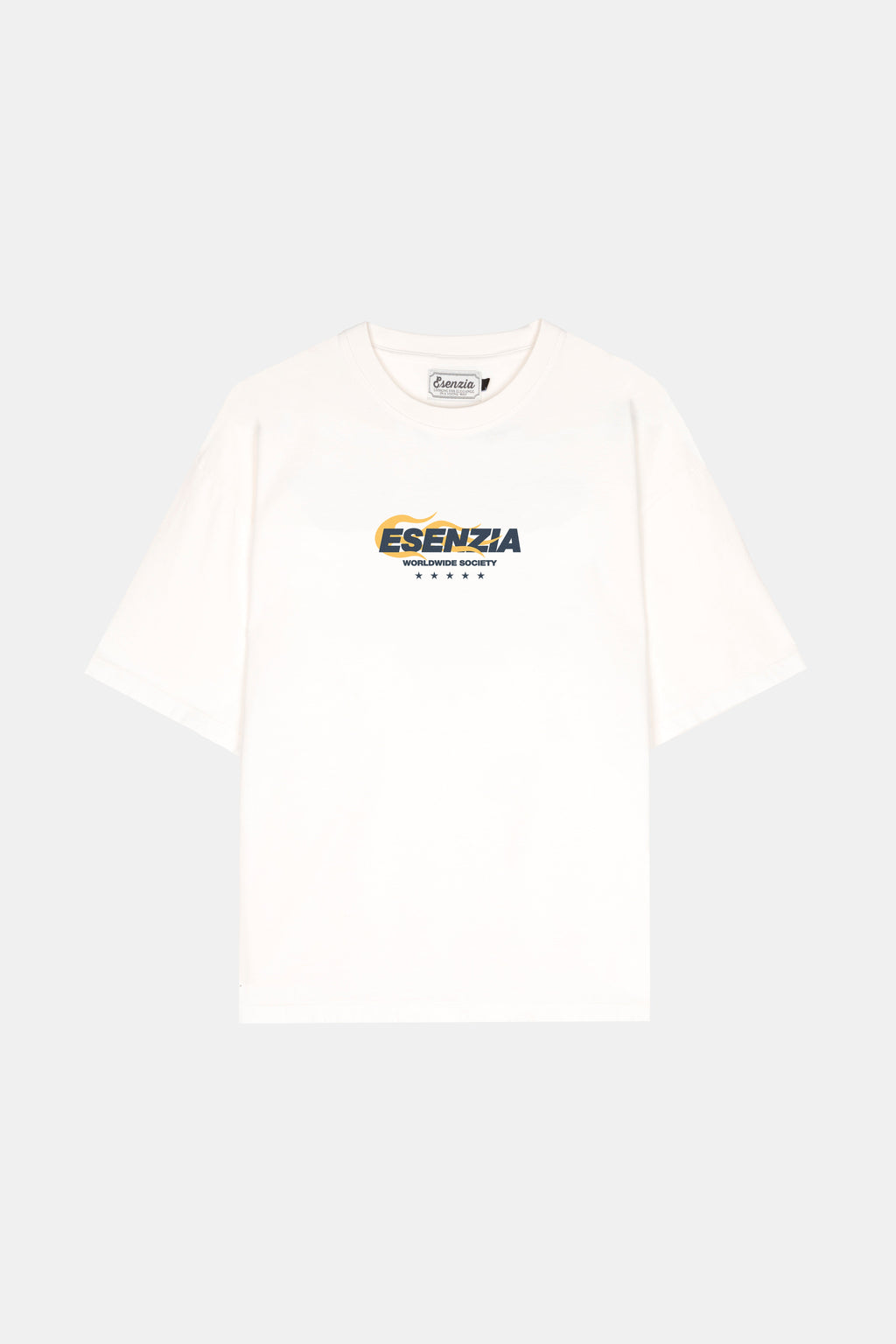 WHITE VOLCANO TEE