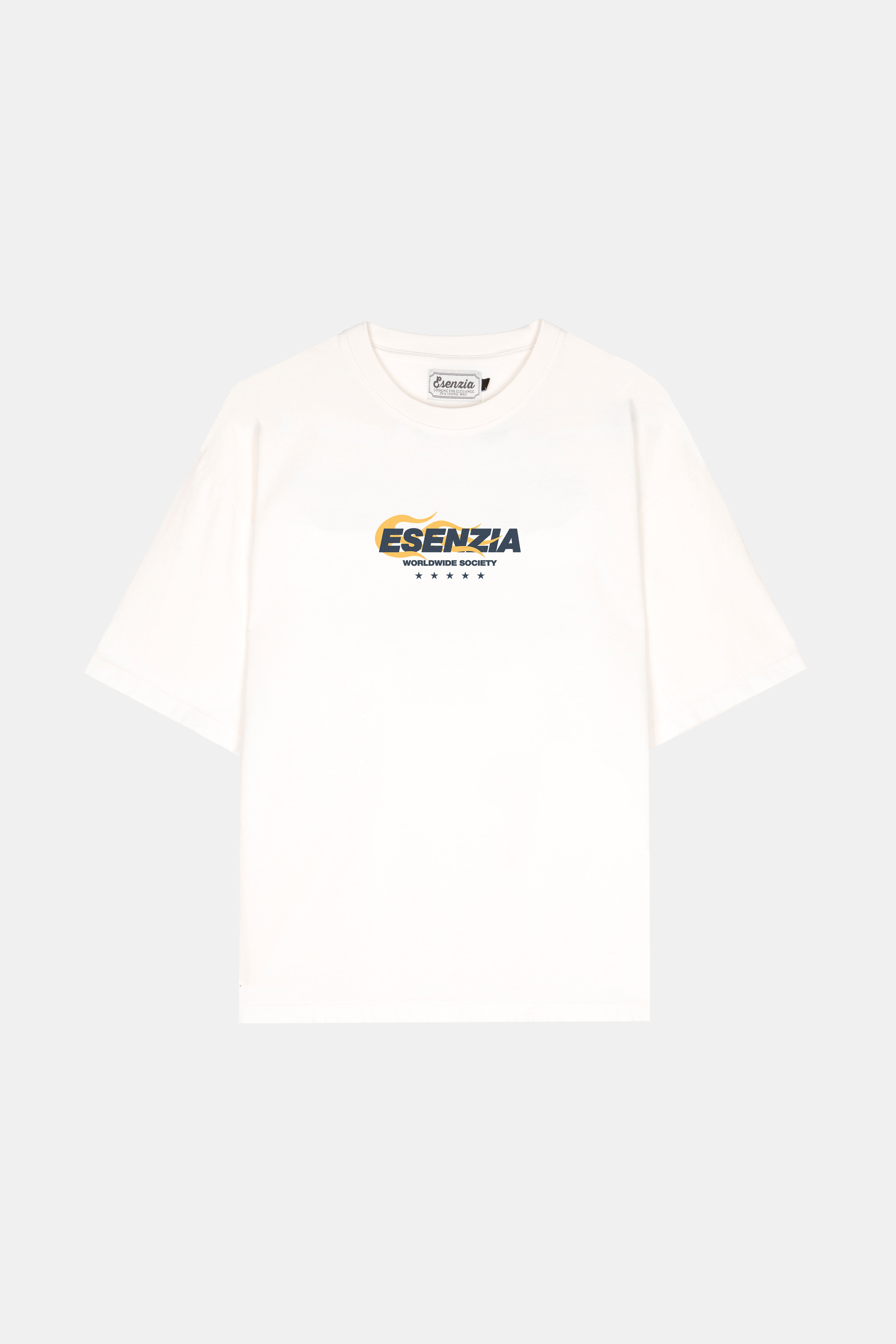 WHITE VOLCANO TEE