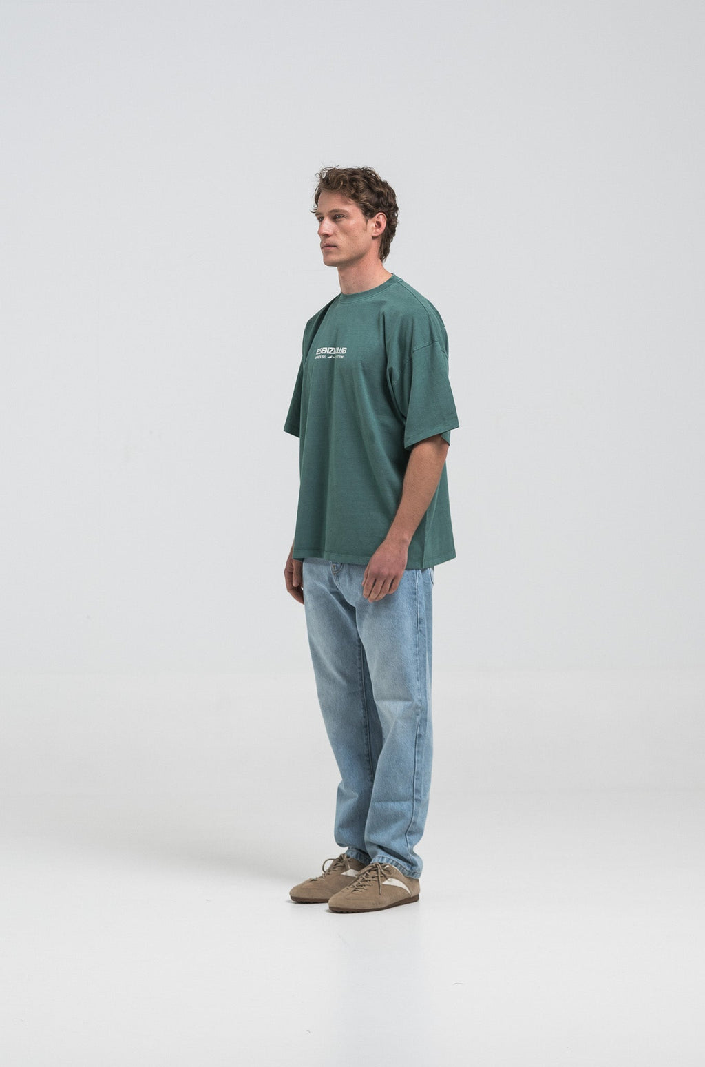 GREEN SNOW TEE