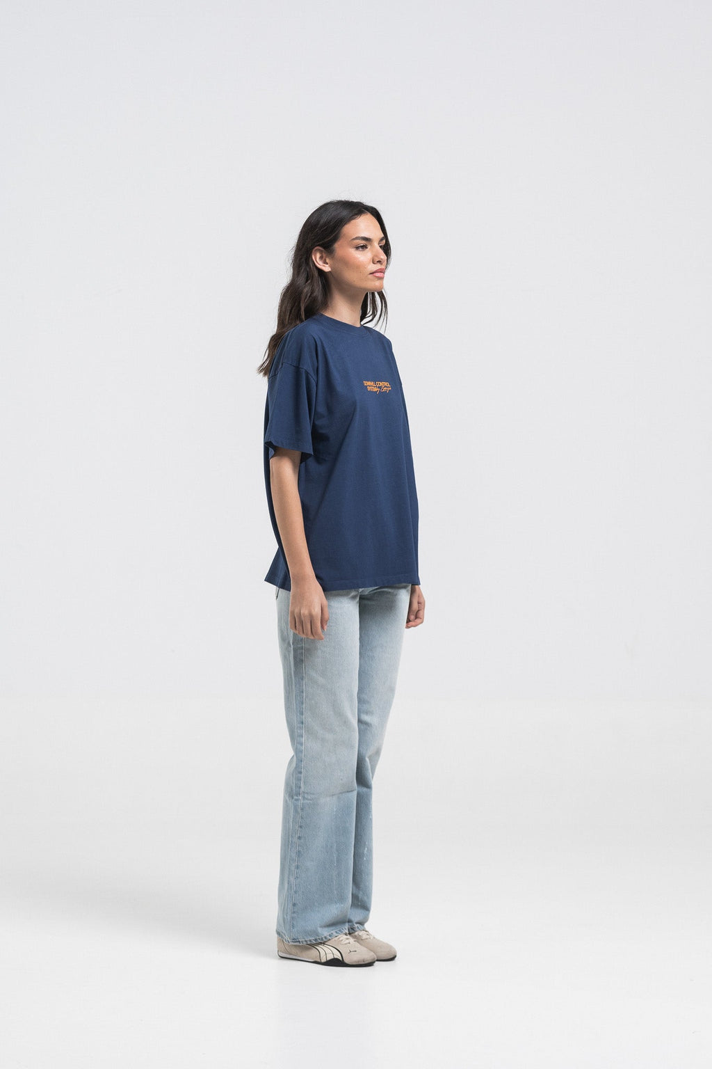 BLUE EQUIPMENT TEE