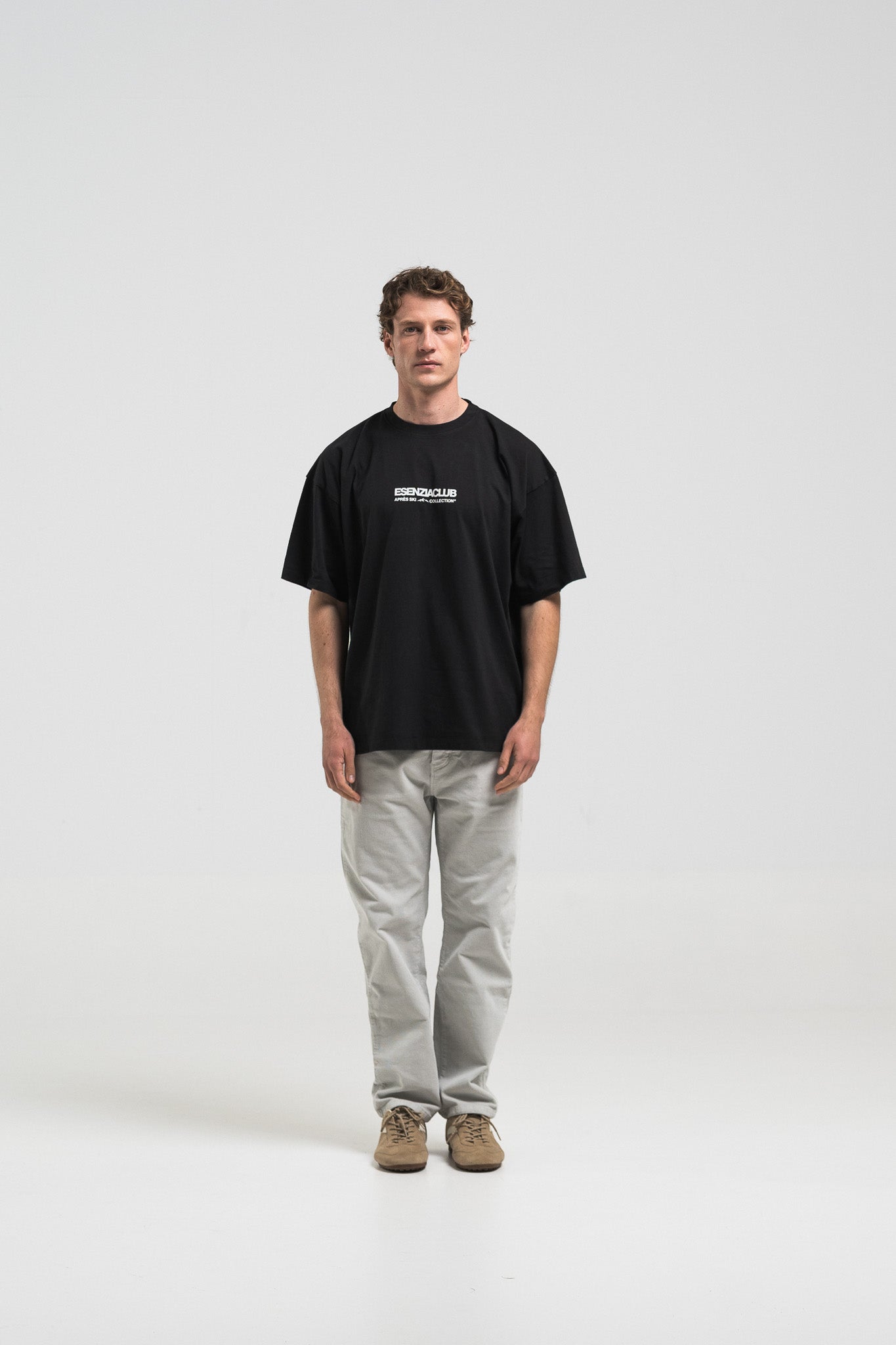 BLACK SNOW TEE