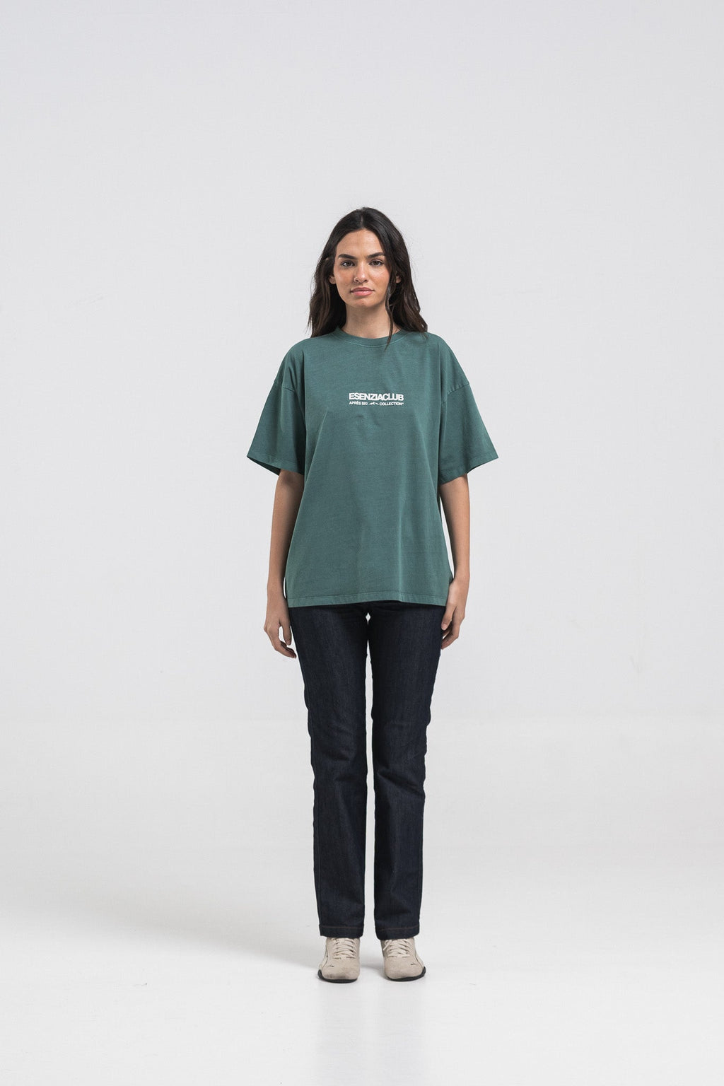 GREEN SNOW TEE