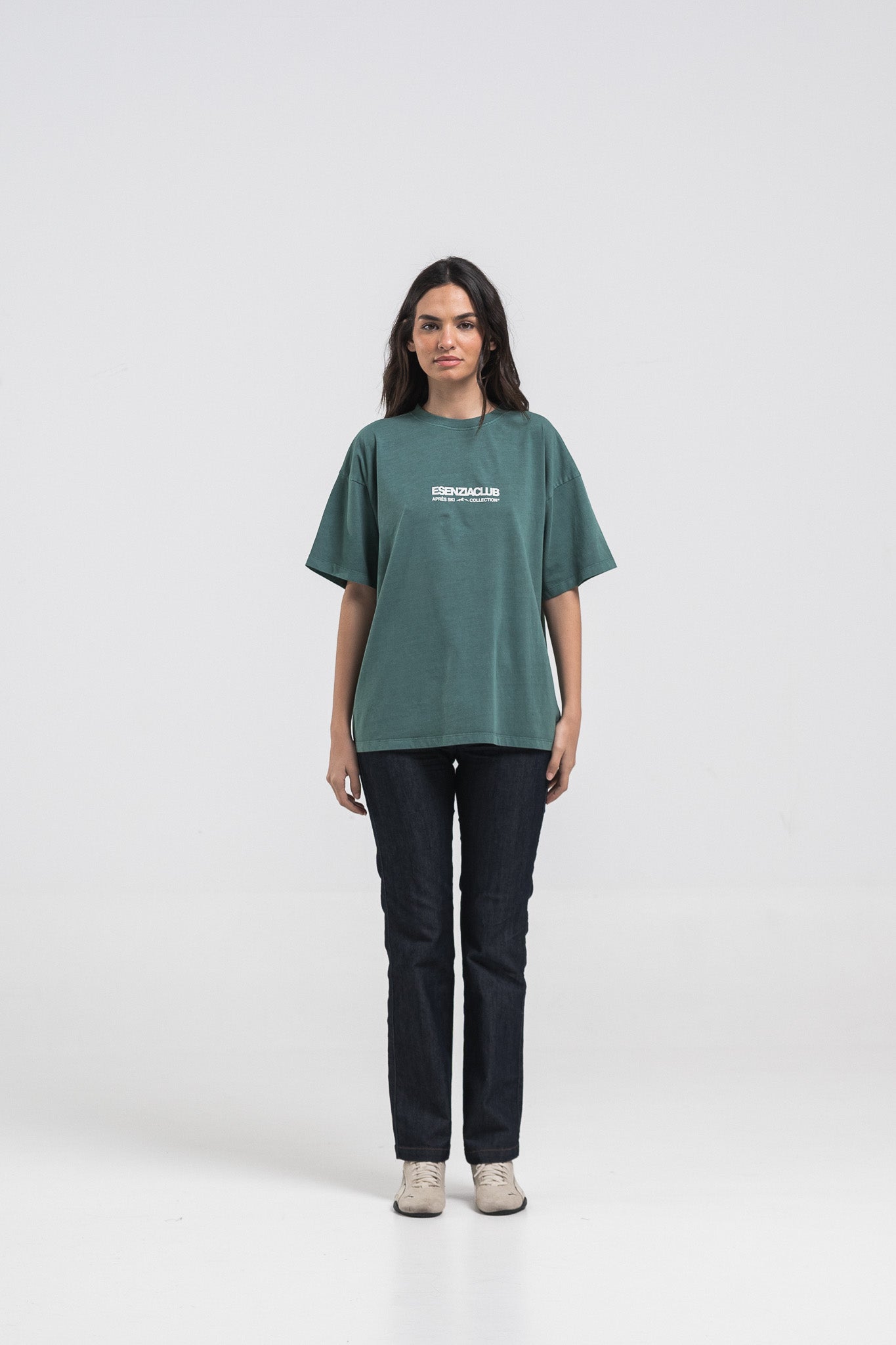 GREEN SNOW TEE