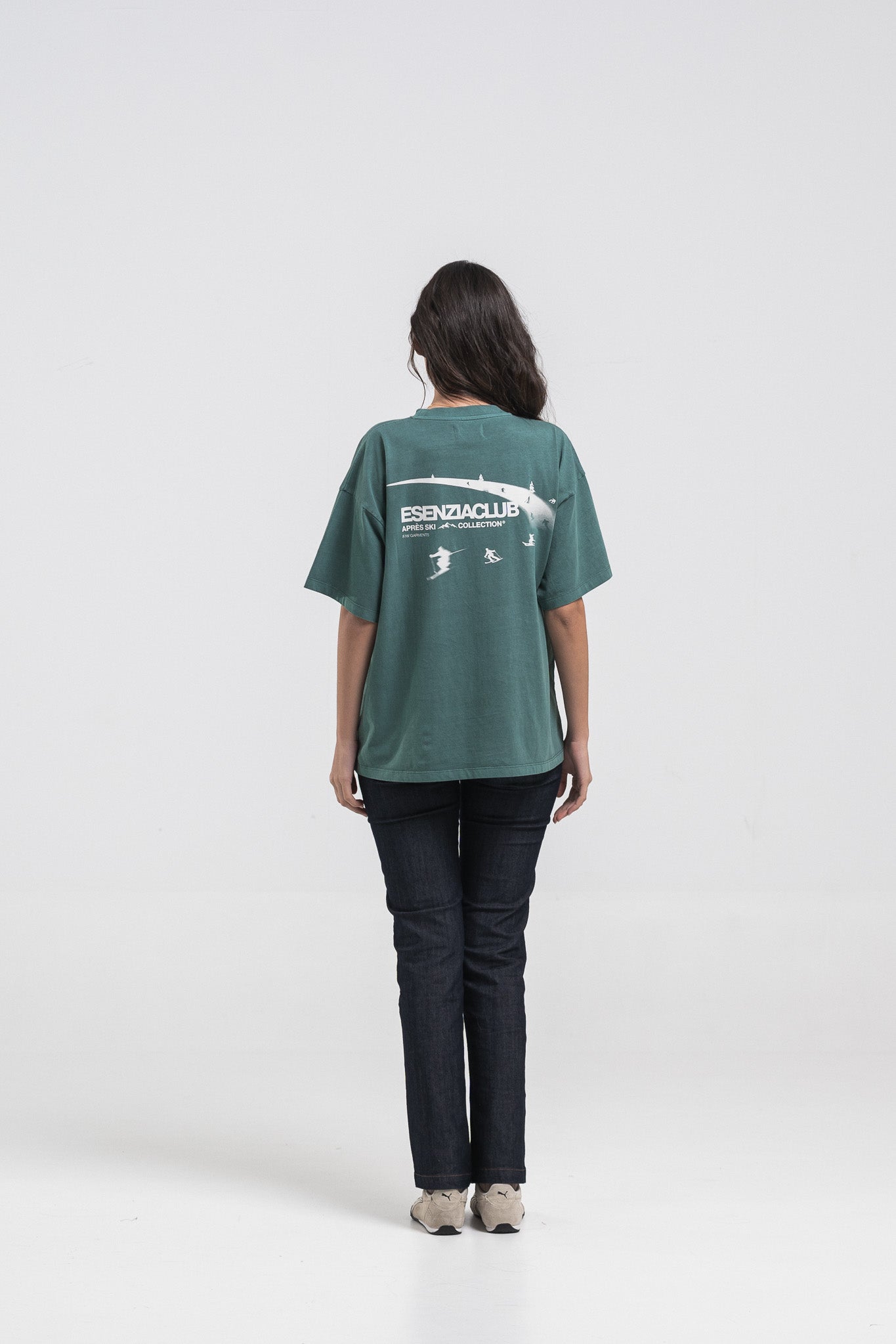 GREEN SNOW TEE