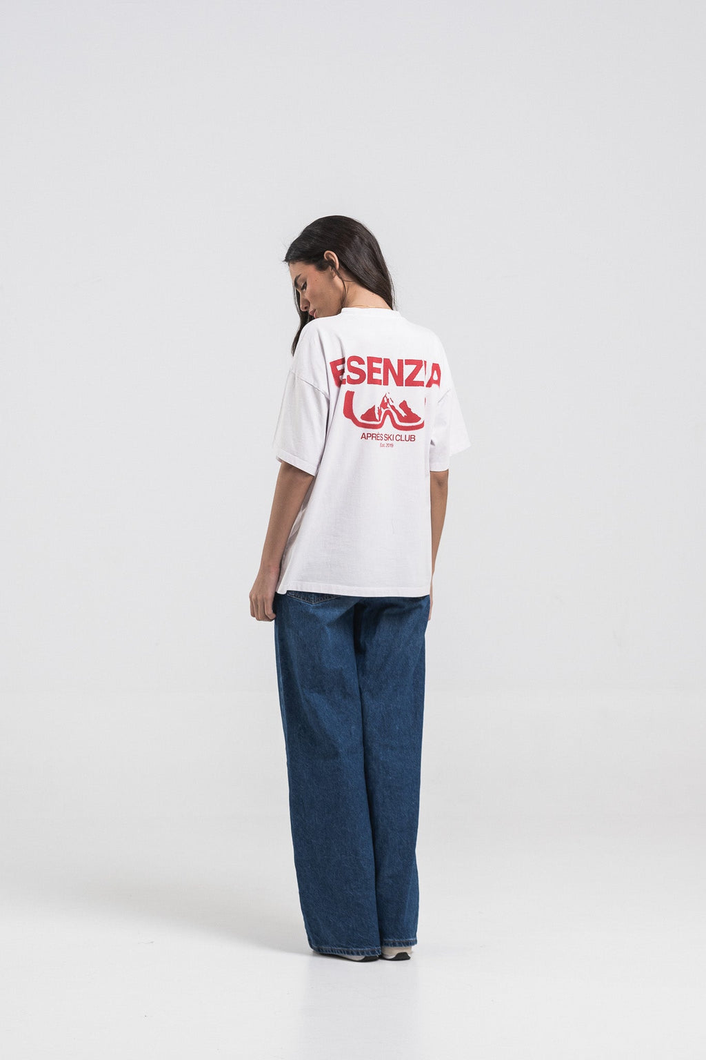 WHITE REFLEX TEE