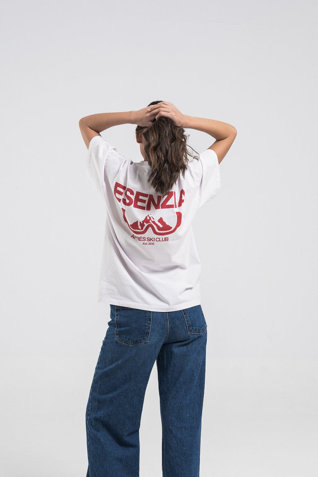 WHITE REFLEX TEE