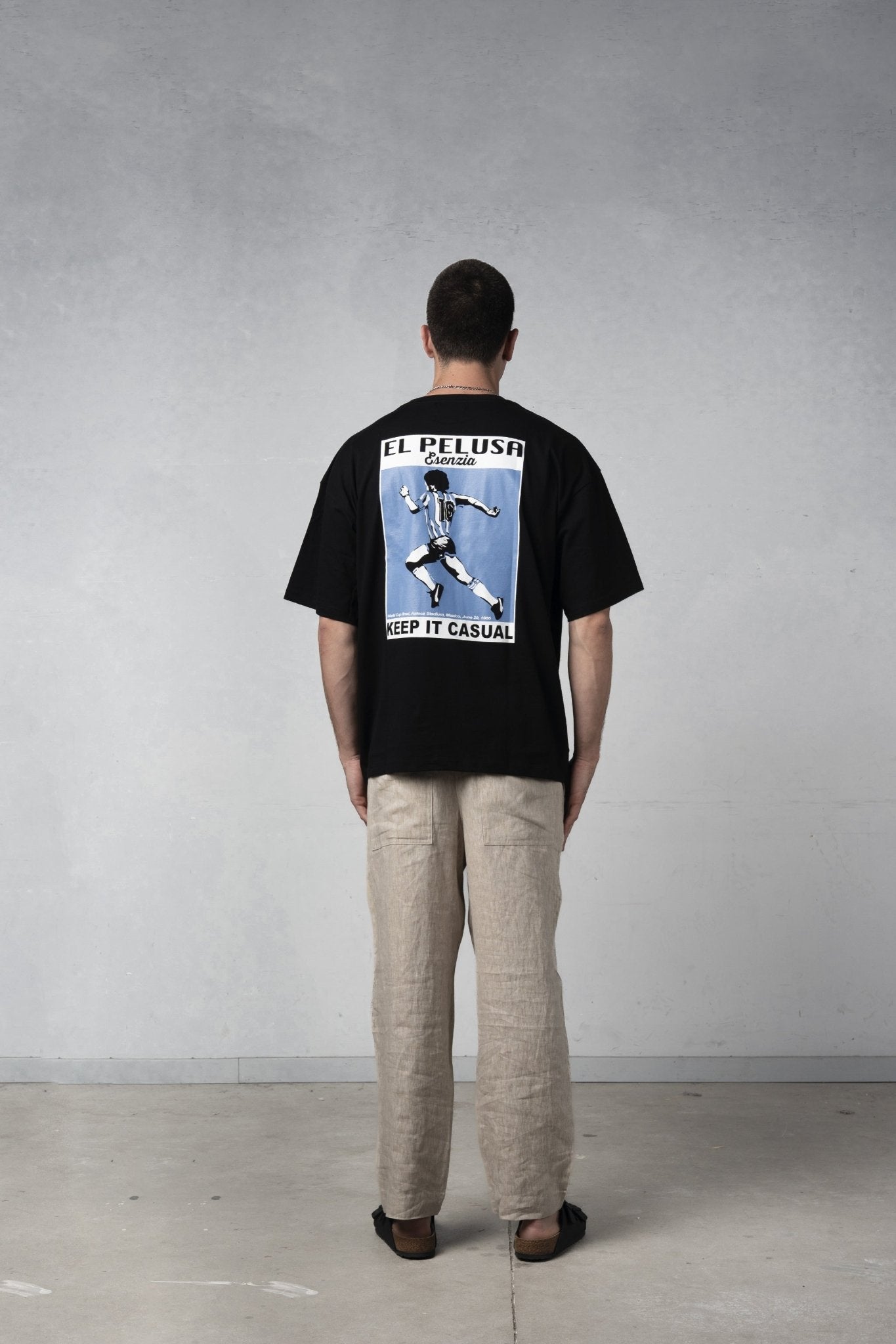 BLACK D10S TEE