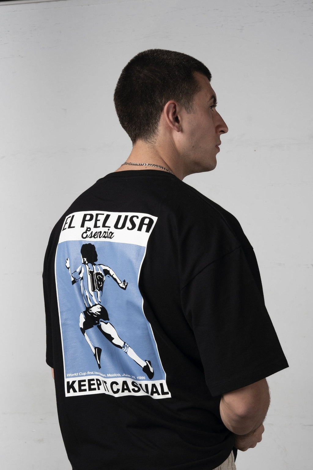 BLACK D10S TEE