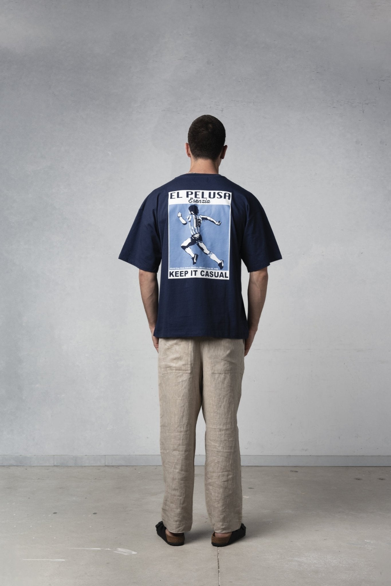 DARK BLUE D10S TEE