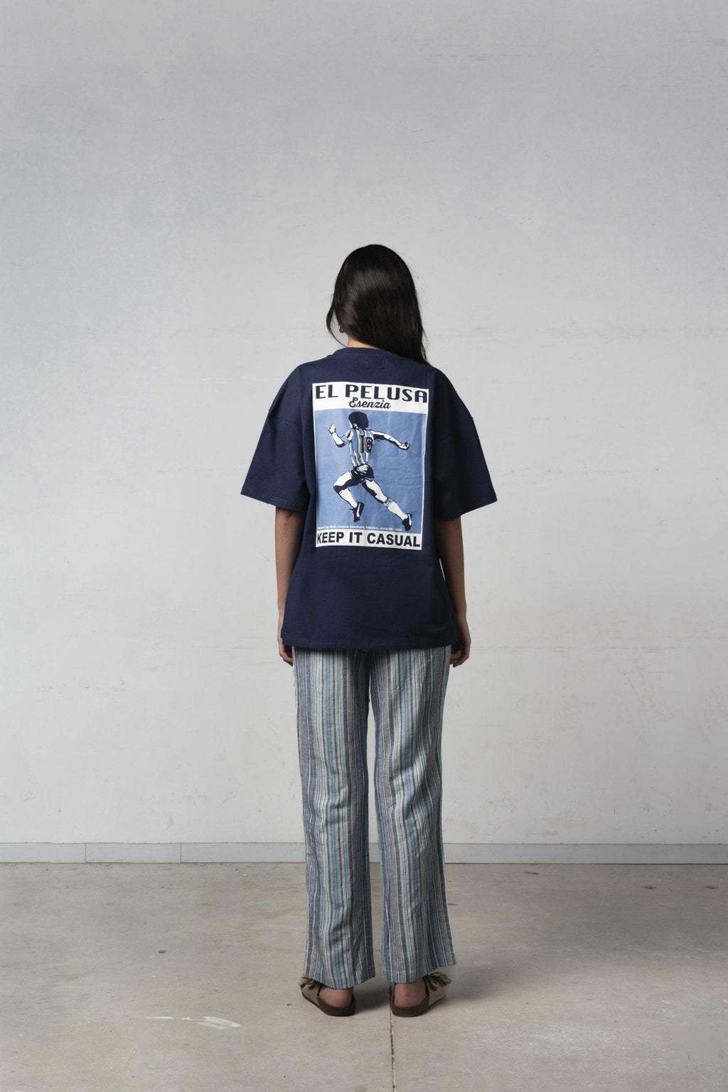 DARK BLUE D10S TEE