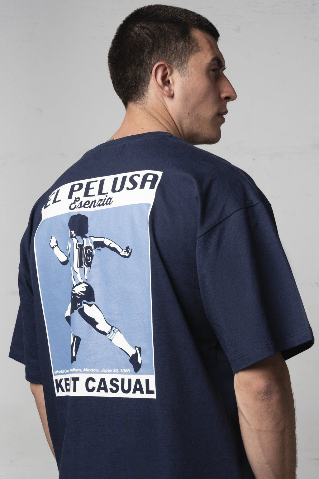 DARK BLUE D10S TEE