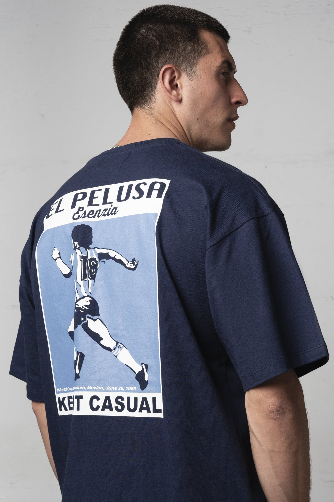 DARK BLUE D10S TEE