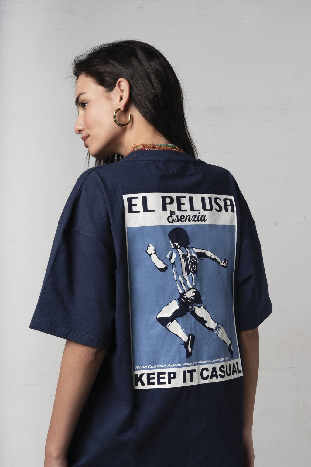 DARK BLUE D10S TEE