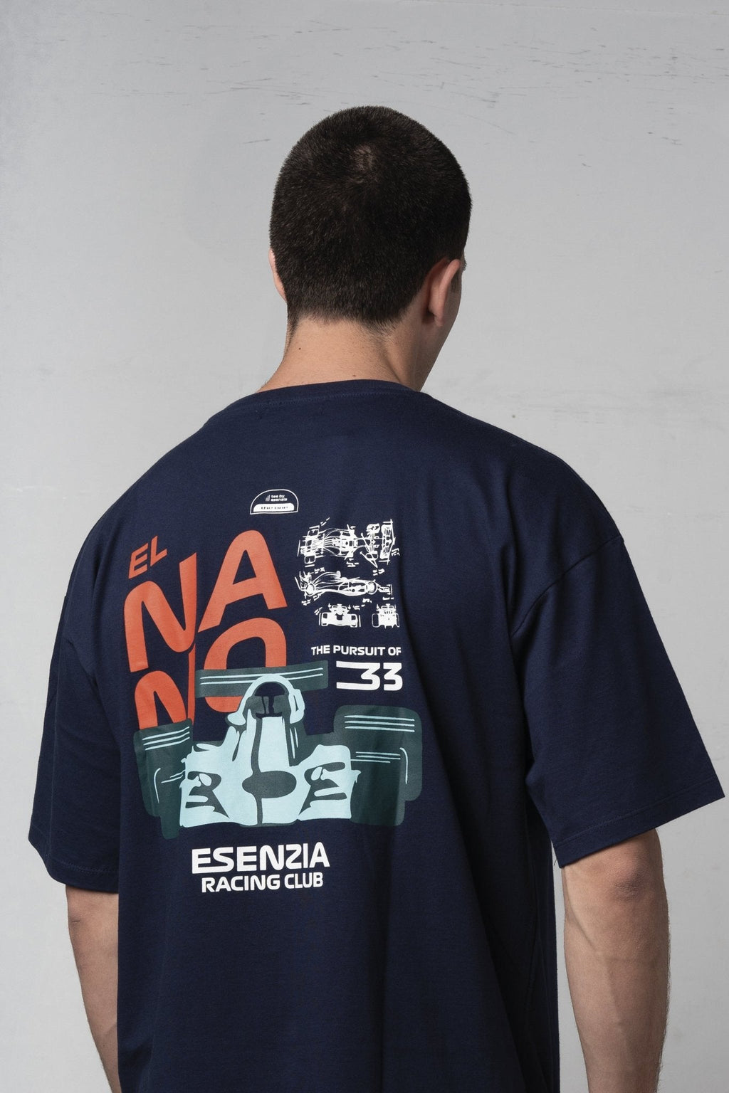 DARK BLUE NANO TEE