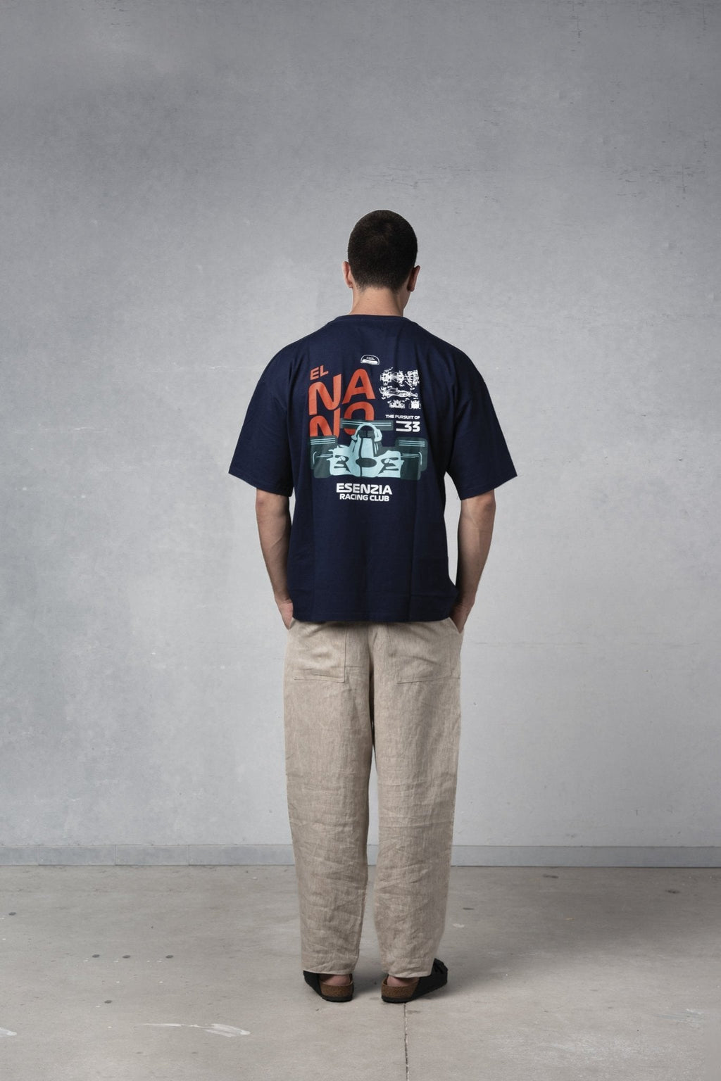 DARK BLUE NANO TEE