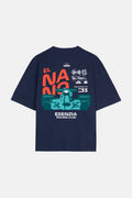 DARK BLUE NANO TEE