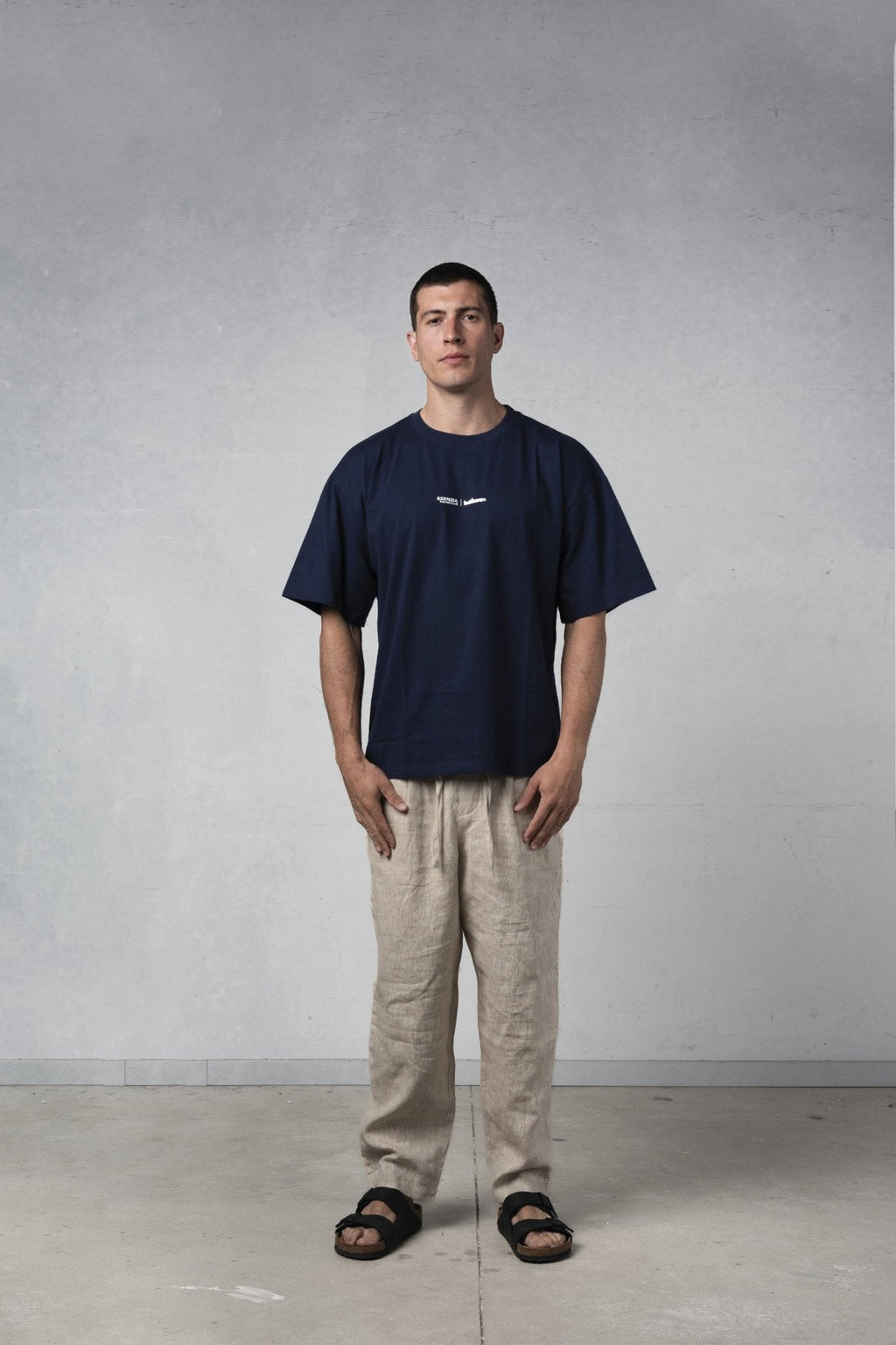 DARK BLUE NANO TEE