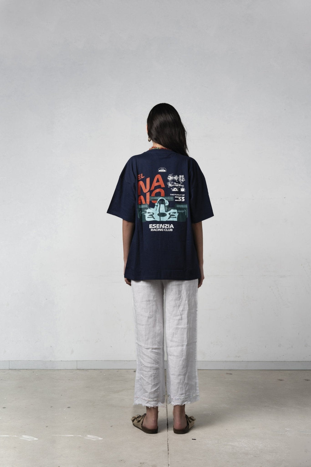 DARK BLUE NANO TEE