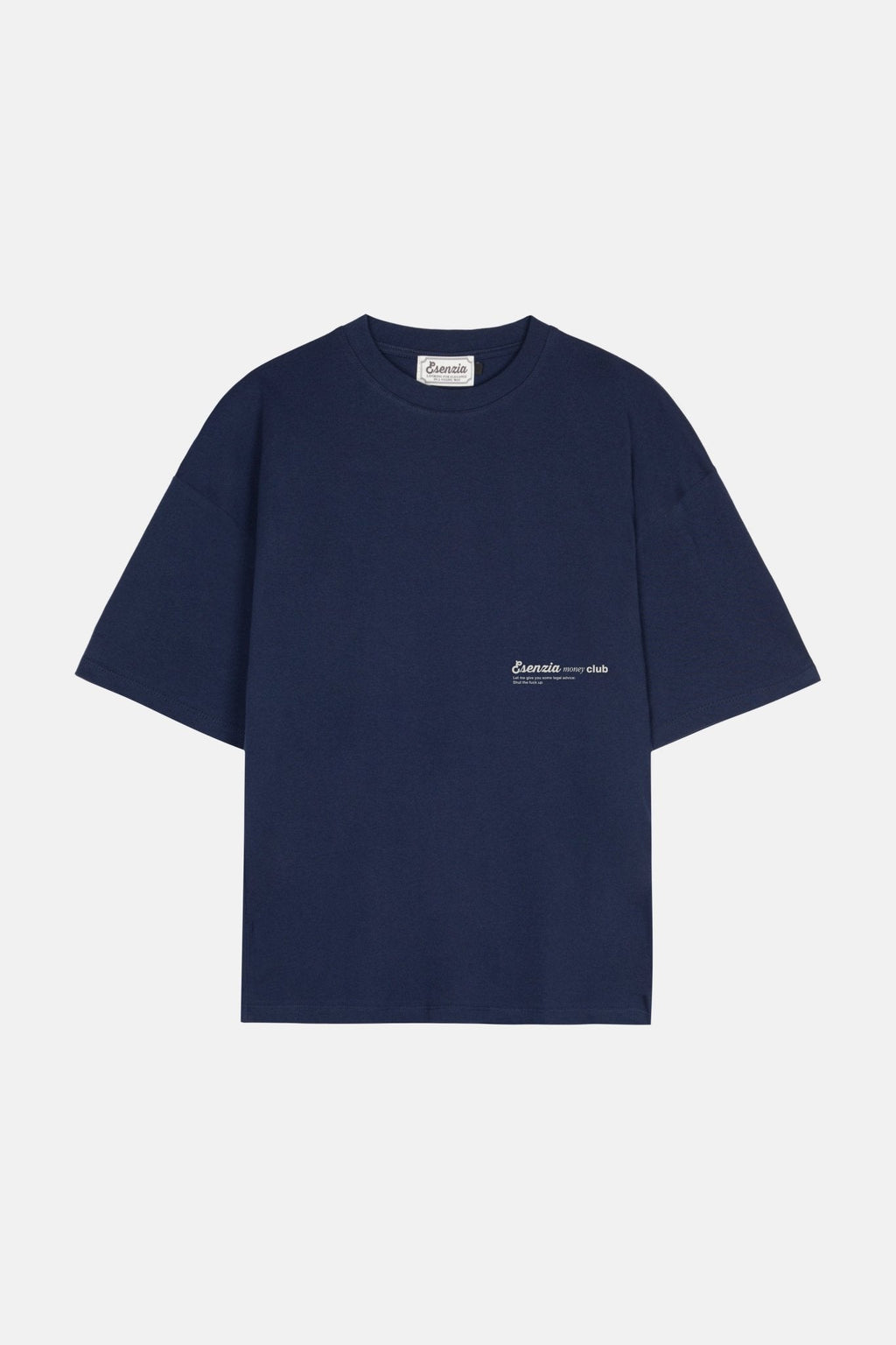DARK BLUE WOLF TEE