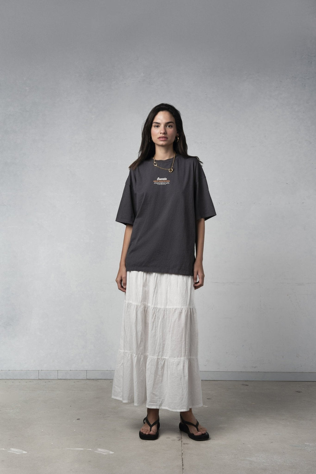 STONE HOLOGRAPHIC TEE