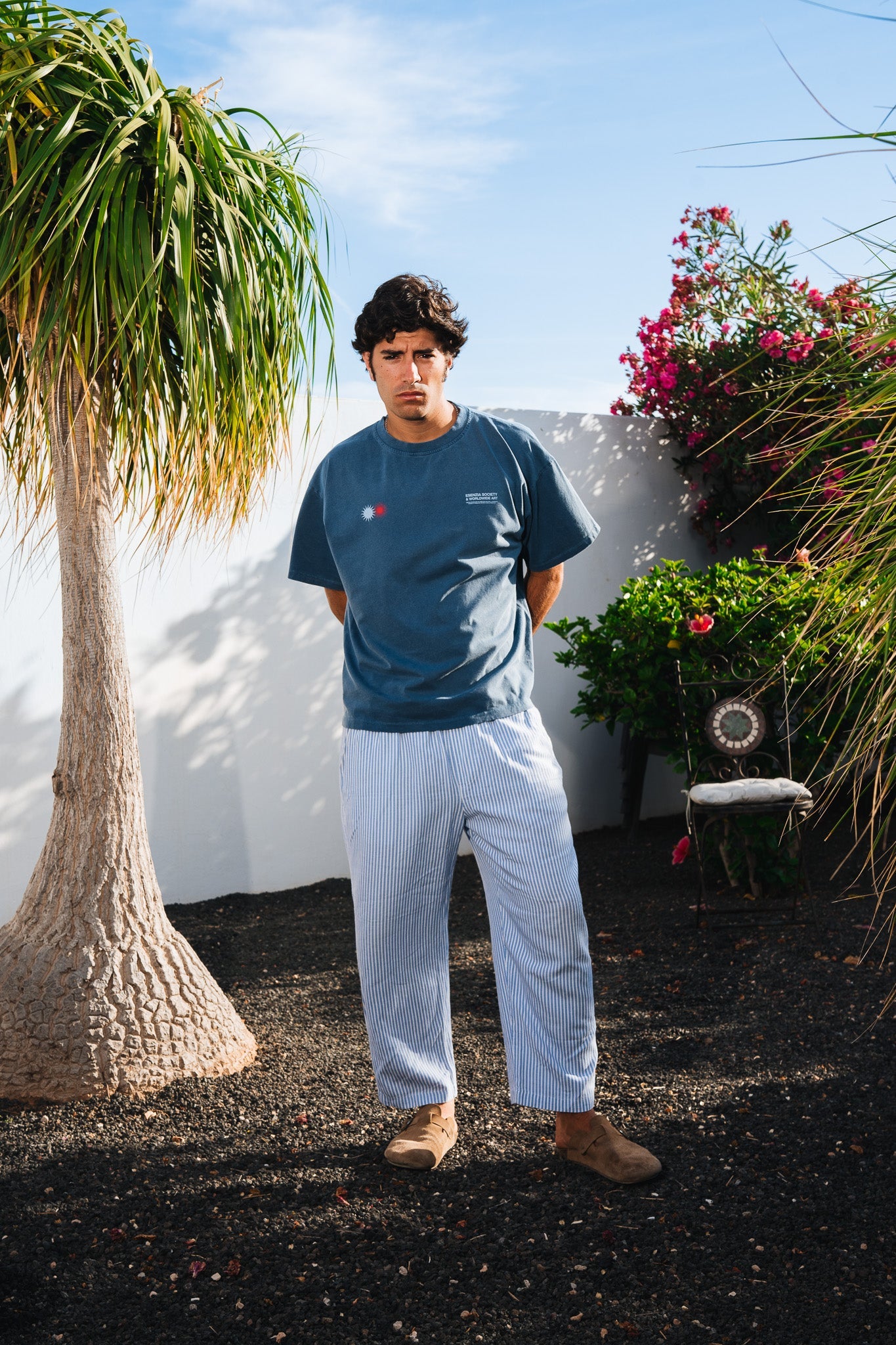 BLUE SUNSET TEE