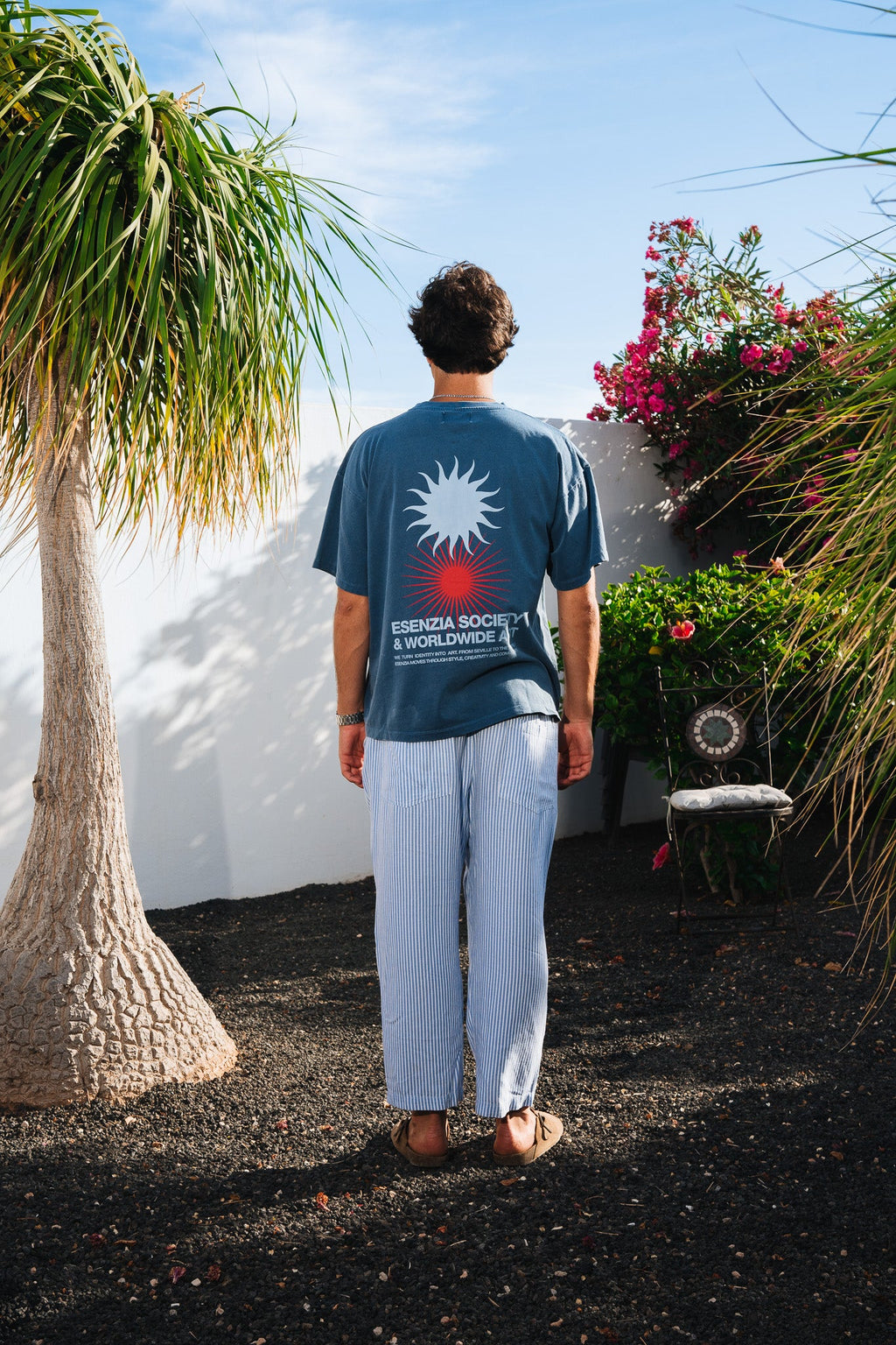 BLUE SUNSET TEE