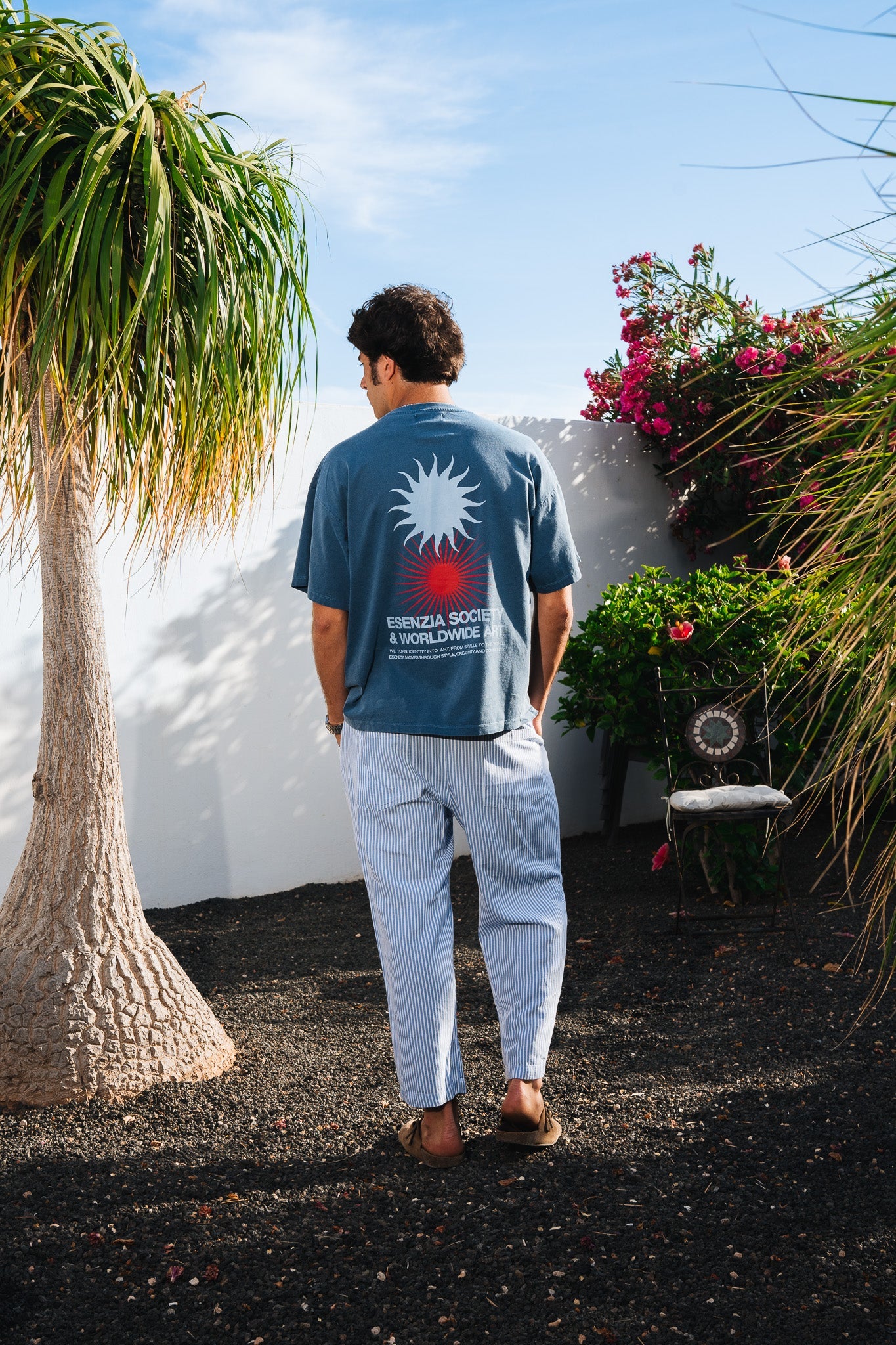 BLUE SUNSET TEE
