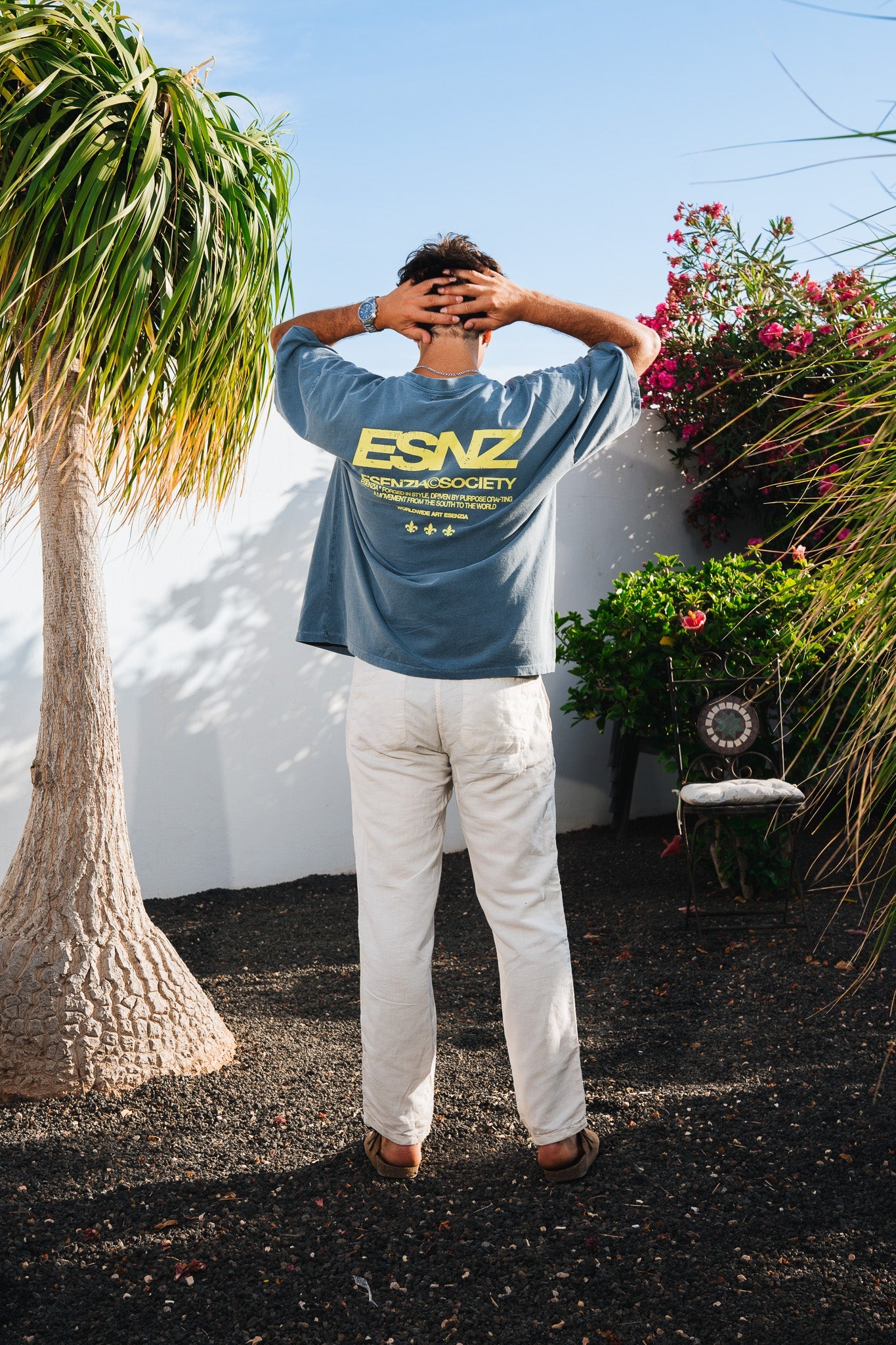 GREY PAPAGAYO TEE