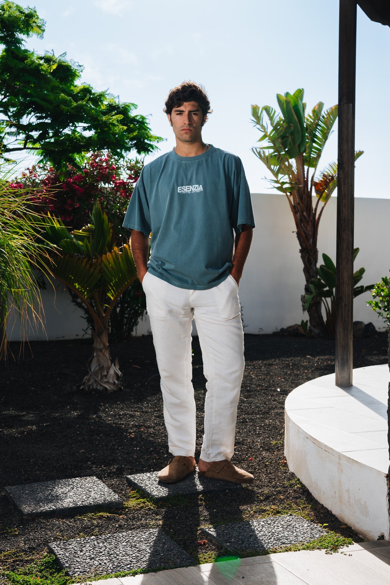 GREEN TEGUISE TEE