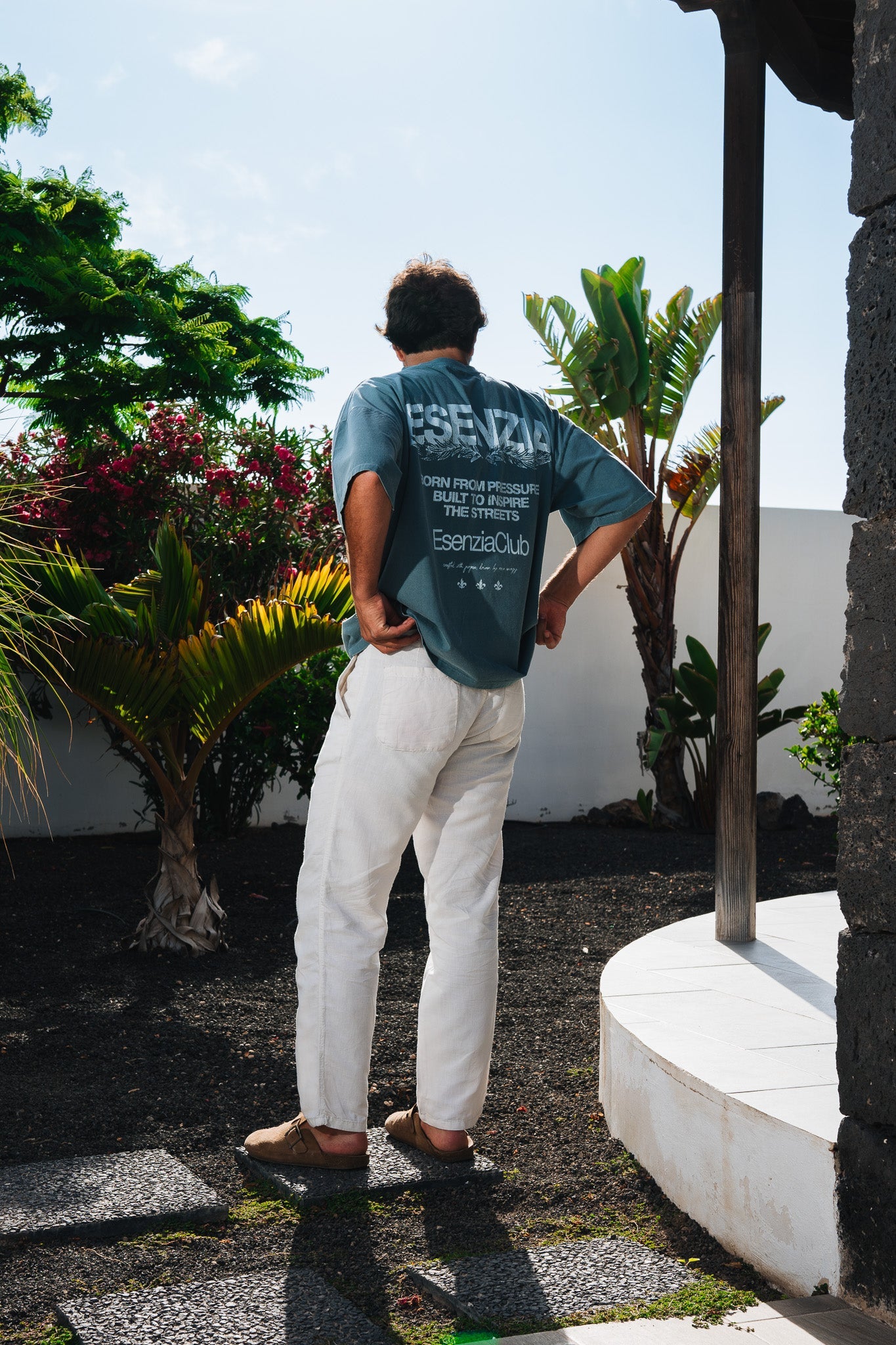 GREEN TEGUISE TEE