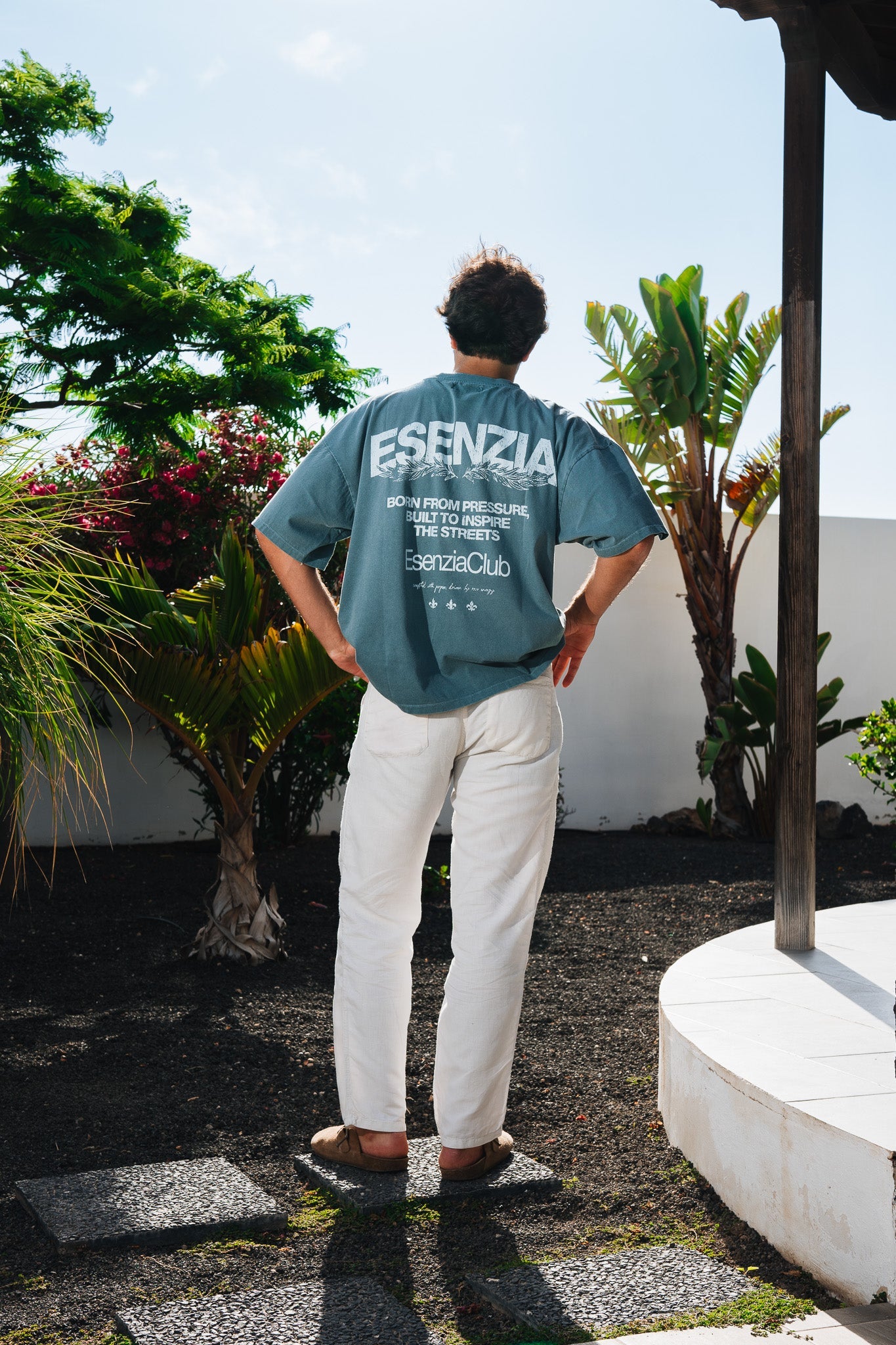 GREEN TEGUISE TEE
